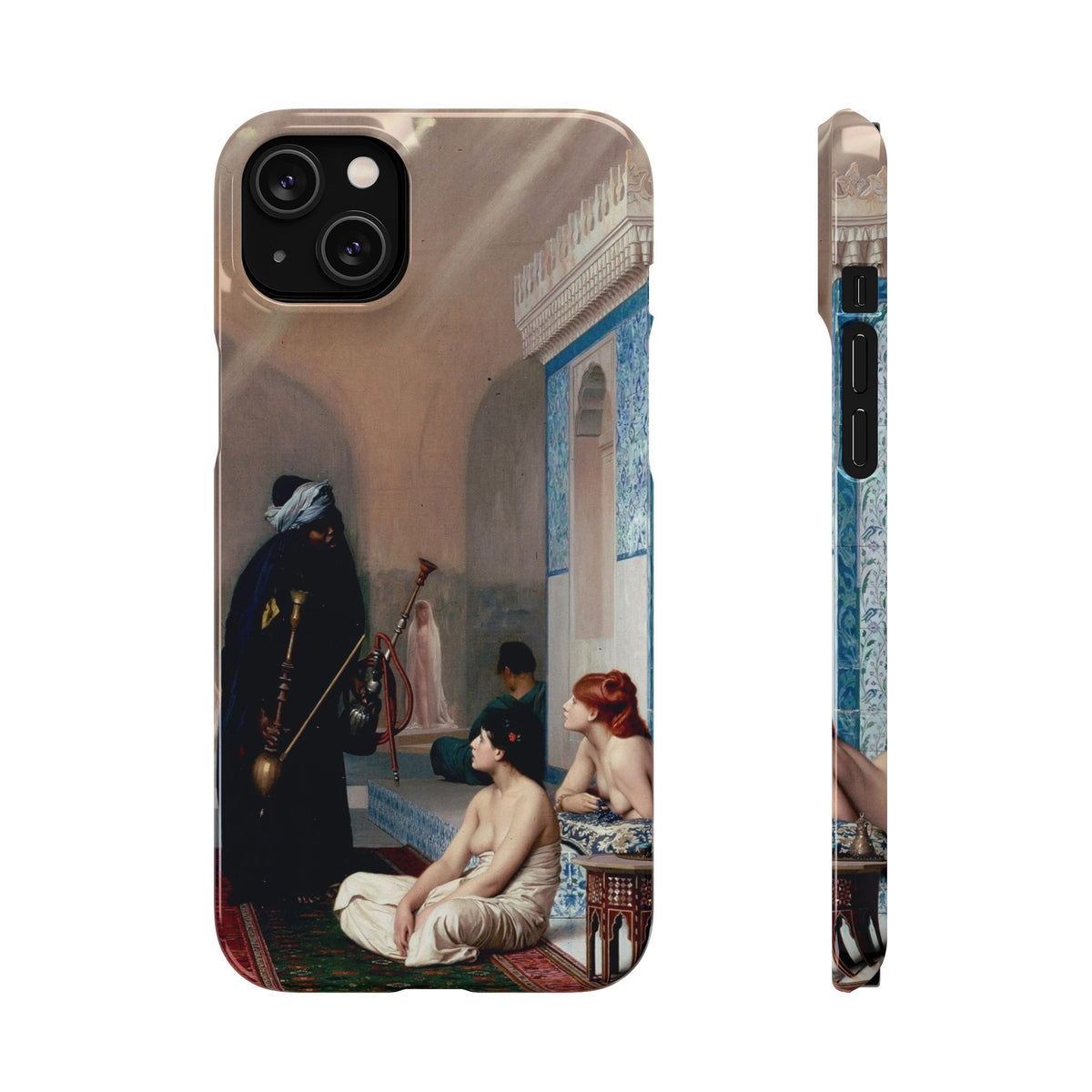 Pool in a Harem by Jean-Leon Gerome - iPhone Slim Case