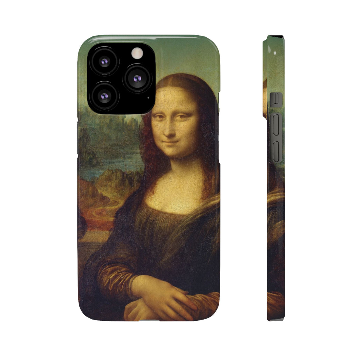 Mona Lisa by Leonardo da Vinci - iPhone Slim Case