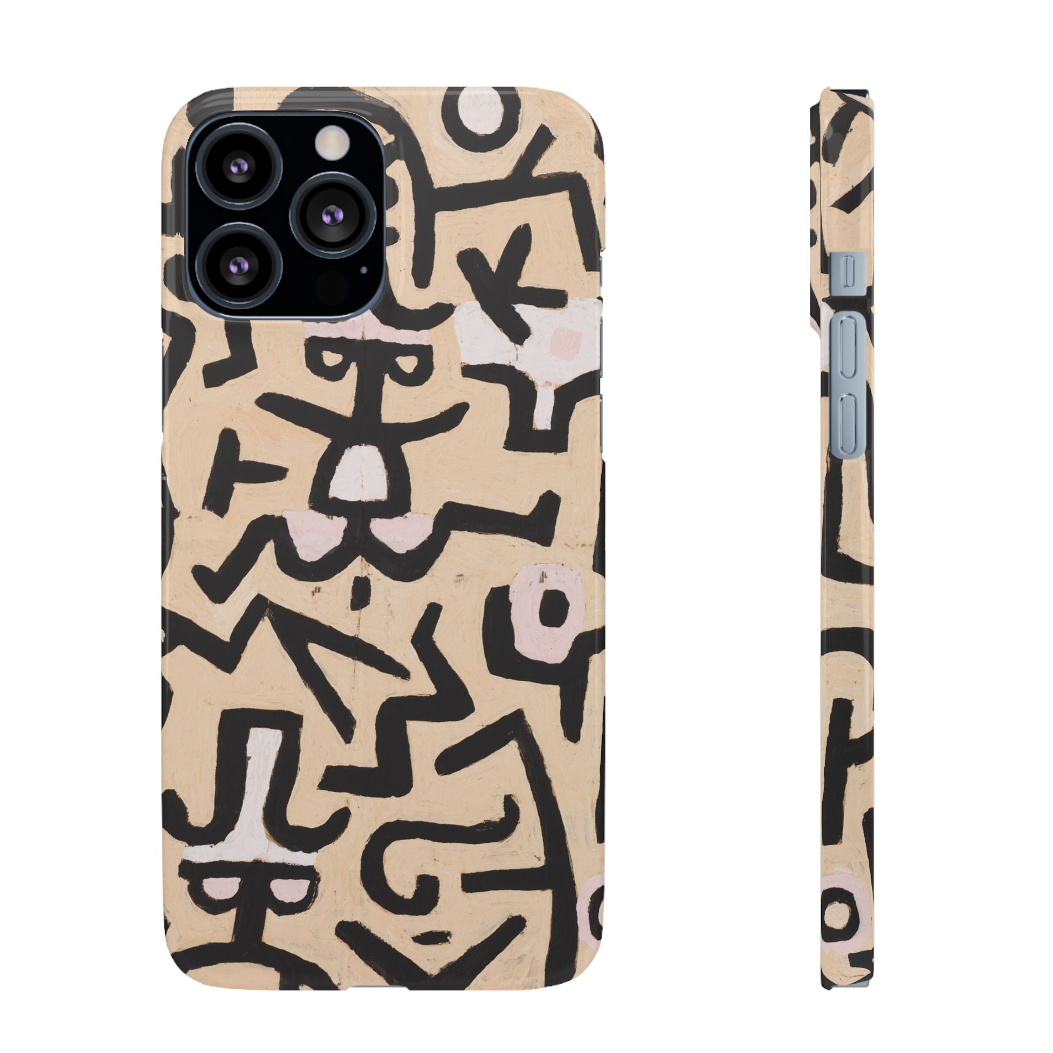 Comedians' Handbill by Paul Klee - iPhone Slim Case