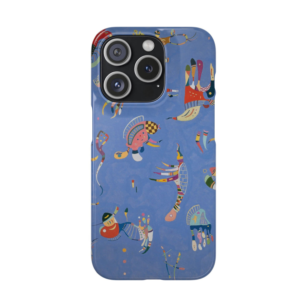 Sky Blue by Vasily Kandinsky - iPhone Slim Case
