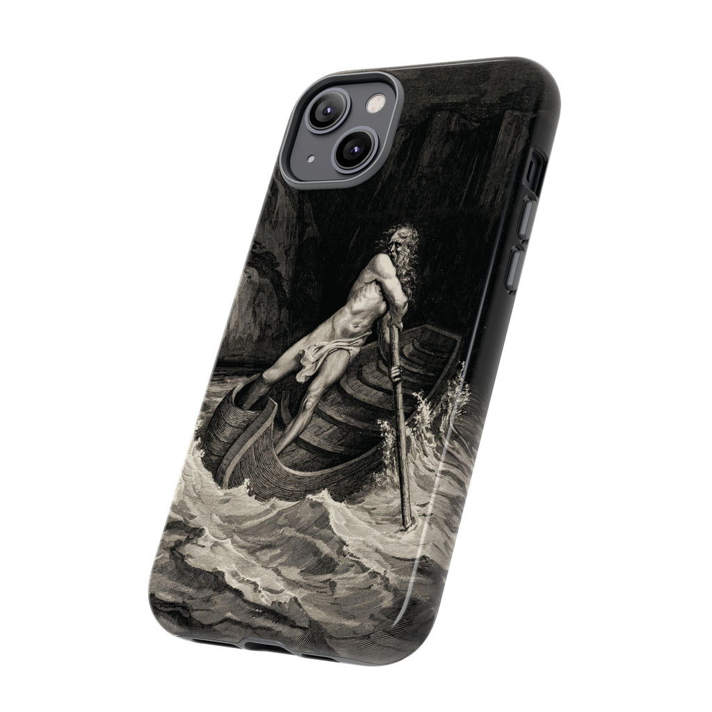 Canto III - Charon by Gustave Doré - iPhone Tough Case
