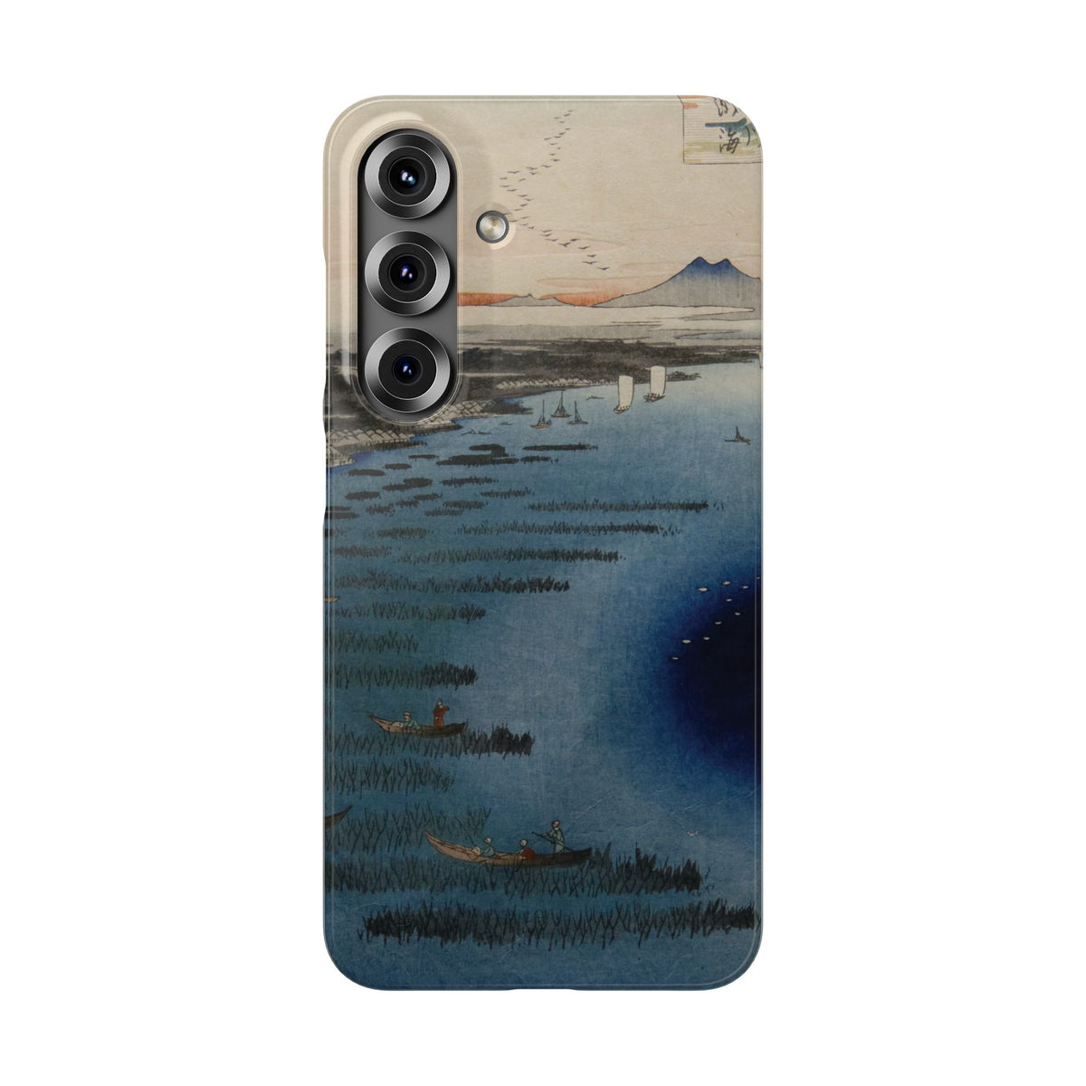 Minami Shinagawa and Samezu Coast by Utagawa Hiroshige - Samsung Slim Case