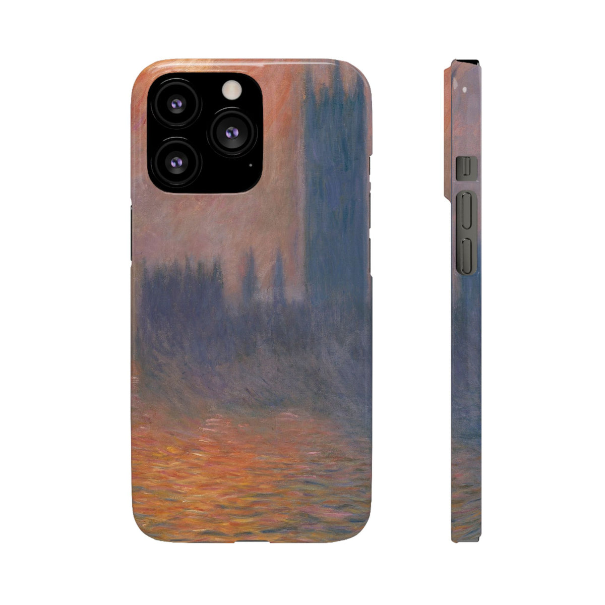 The Houses of Parliament Sunset by Claude Monet - iPhone Slim Case