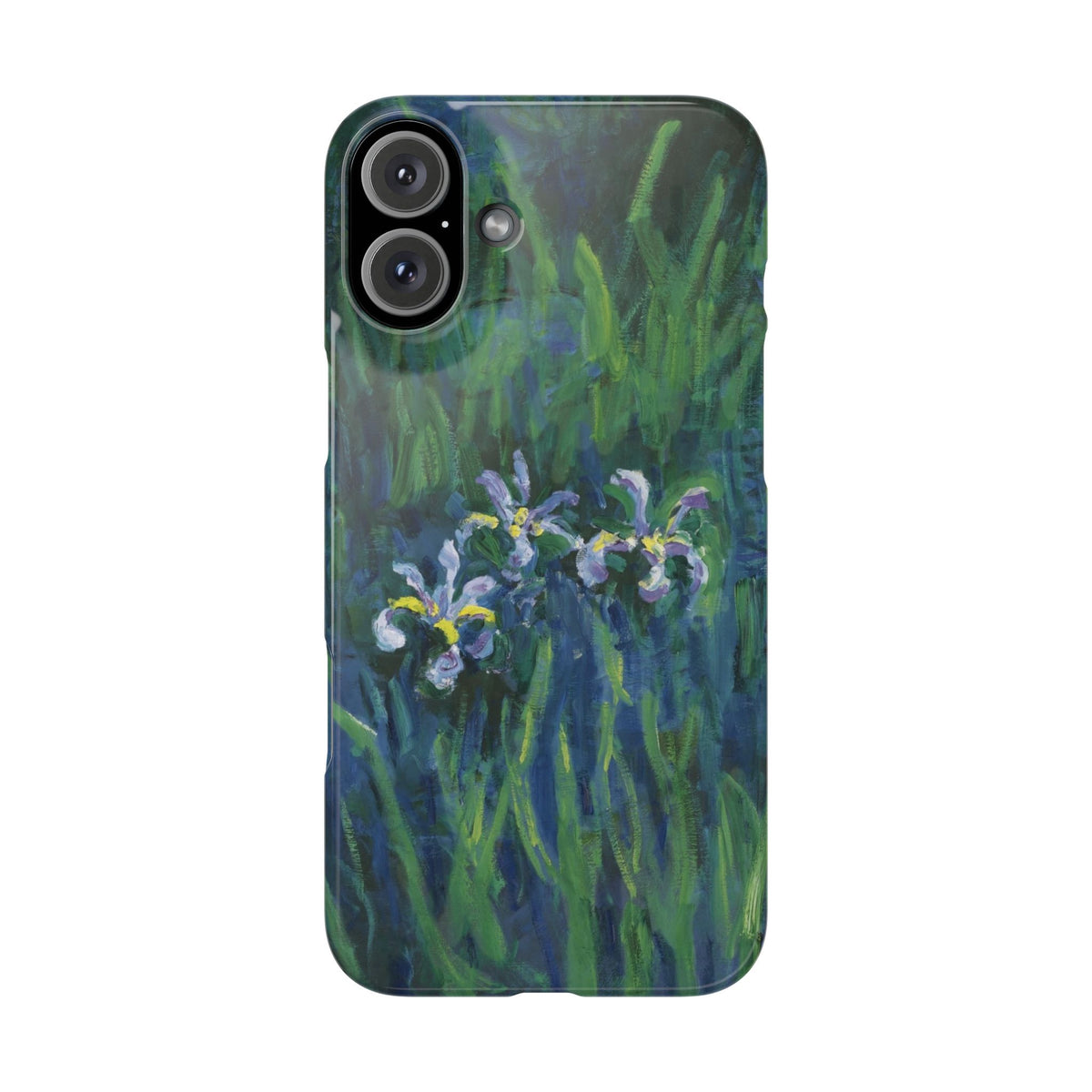 Irises by Claude Monet - iPhone Slim Case