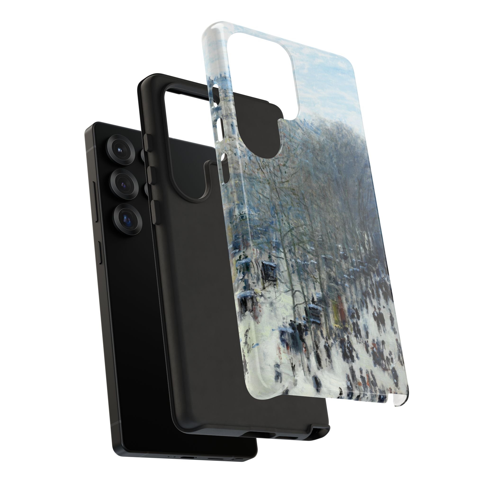 Boulevard des Capucines by Claude Monet - Samsung Tough Case