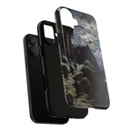Processione di monaci sul Monte Athos di Hermann Corrodi - Cover resistente per iPhone