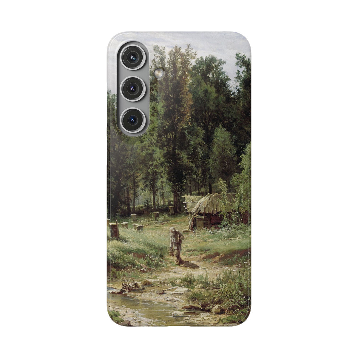An Apiary in the Forest by Ivan Ivanovich Shishkin - Samsung Slim Case