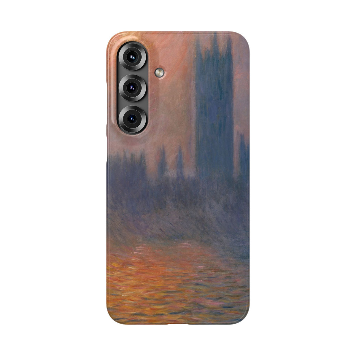 The Houses of Parliament Sunset by Claude Monet - Samsung Slim Case