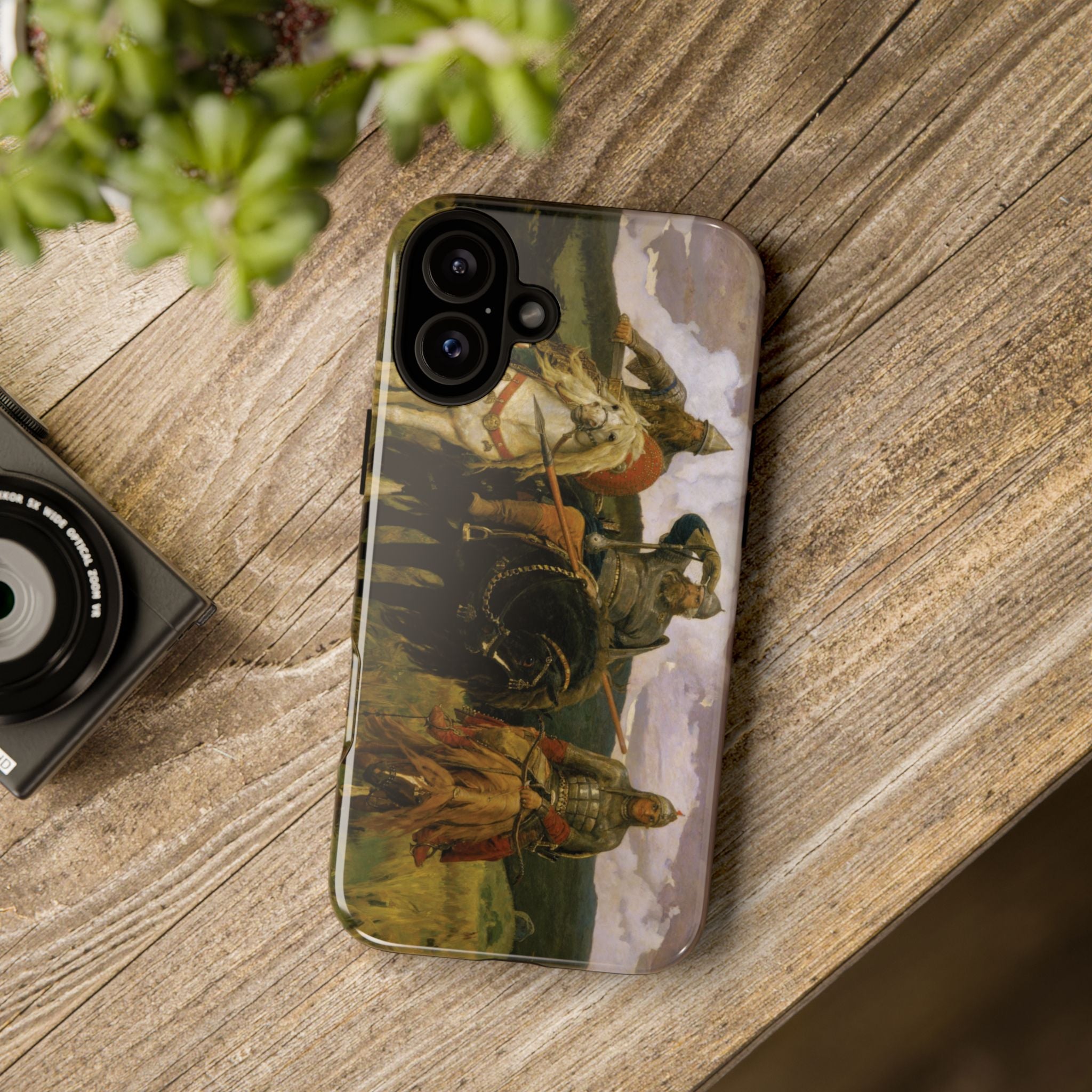 Bogatyrs by Viktor Vasnetsov - iPhone Tough Case