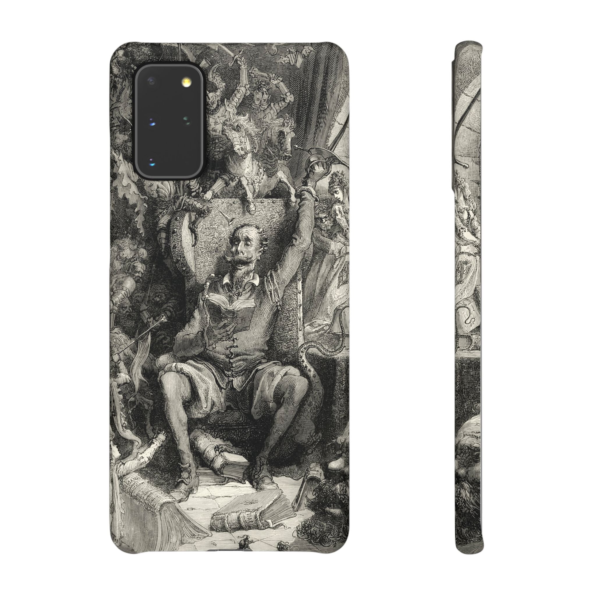 Don Quixote and His Visions by Gustave Doré - Samsung Slim Case