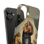 The Sistine Madonna by Raphael Sanzio - iPhone Slim Case