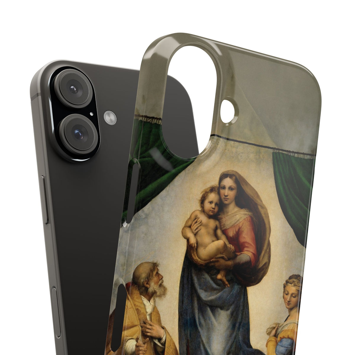 The Sistine Madonna by Raphael Sanzio - iPhone Slim Case
