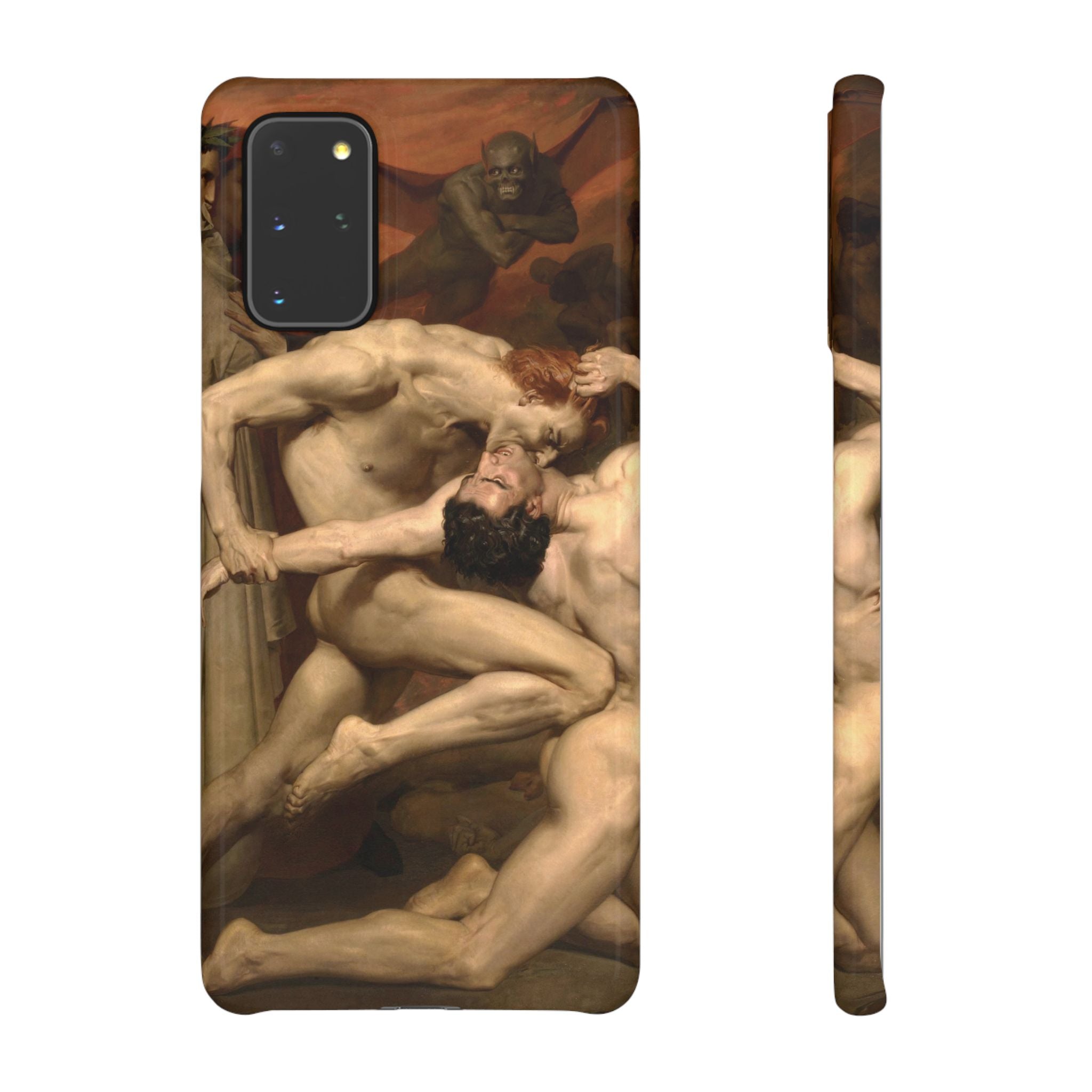 Dante and Virgile by William Bouguereau - Samsung Slim Case