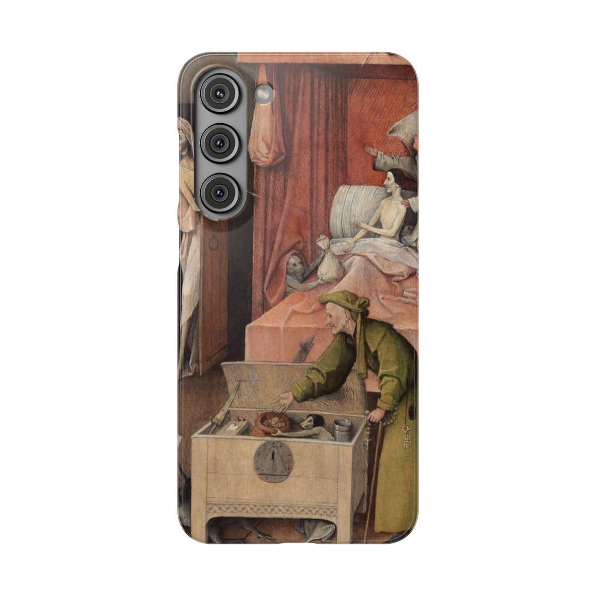 Der Tod des Geizhalses von Hieronymus Bosch – Samsung Slim Case