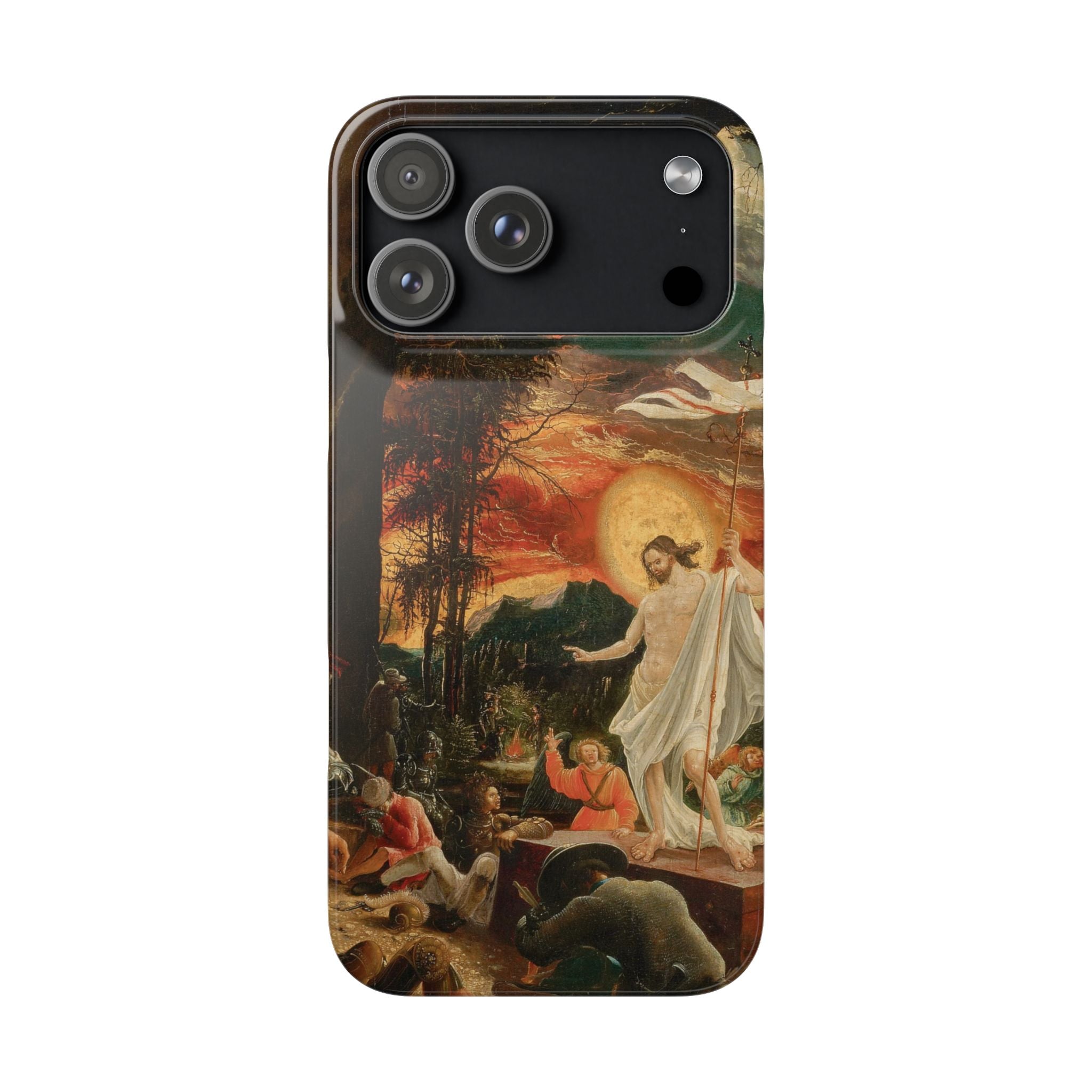 Resurrection of Christ by Albrecht Altdorfer - iPhone Slim Case