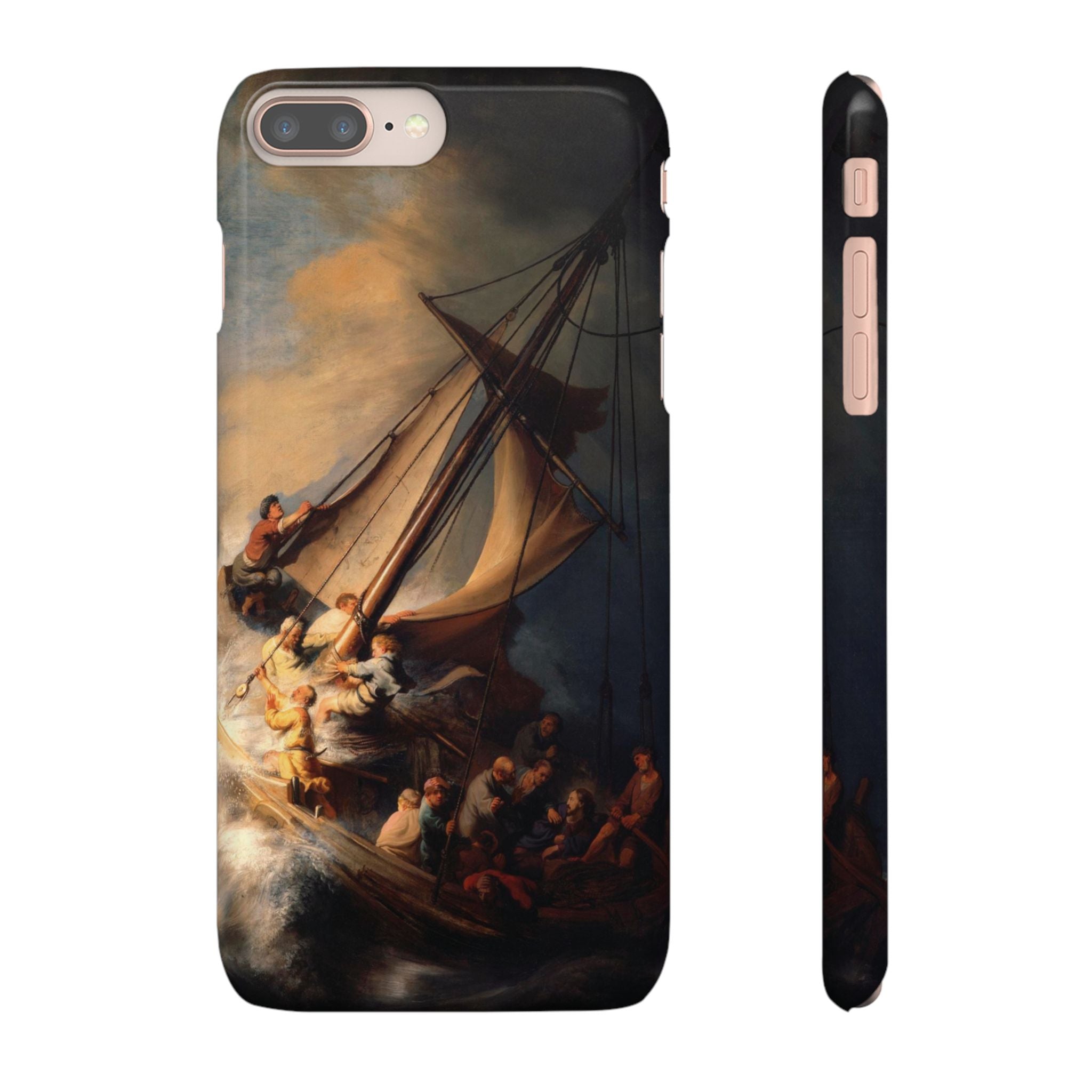 The Storm on the Sea of Galilee by Rembrandt - iPhone Slim Case