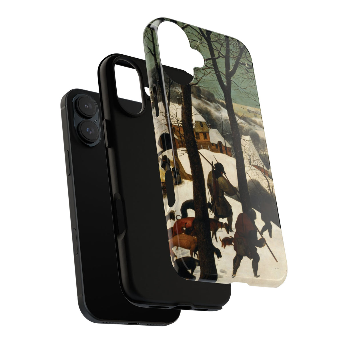 The Hunters in the Snow by Pieter Bruegel the Elder - iPhone Tough Case