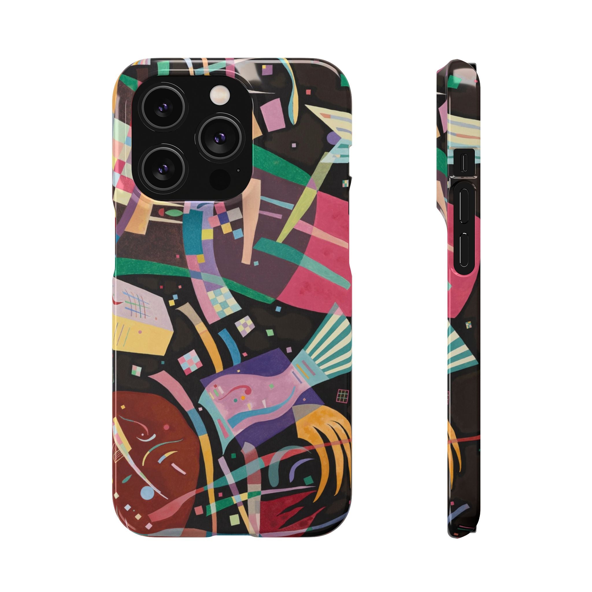 Composition X by Vasily Kandinsky - iPhone Slim Case