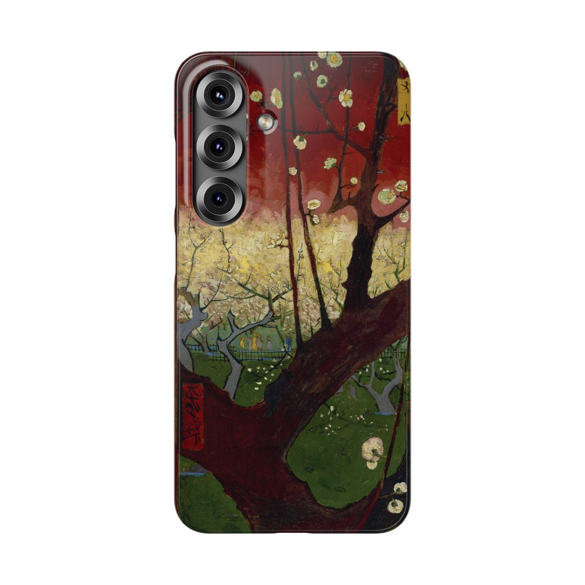 Flowering Plum Tree after Hiroshige by Vincent van Gogh - Samsung Slim Case