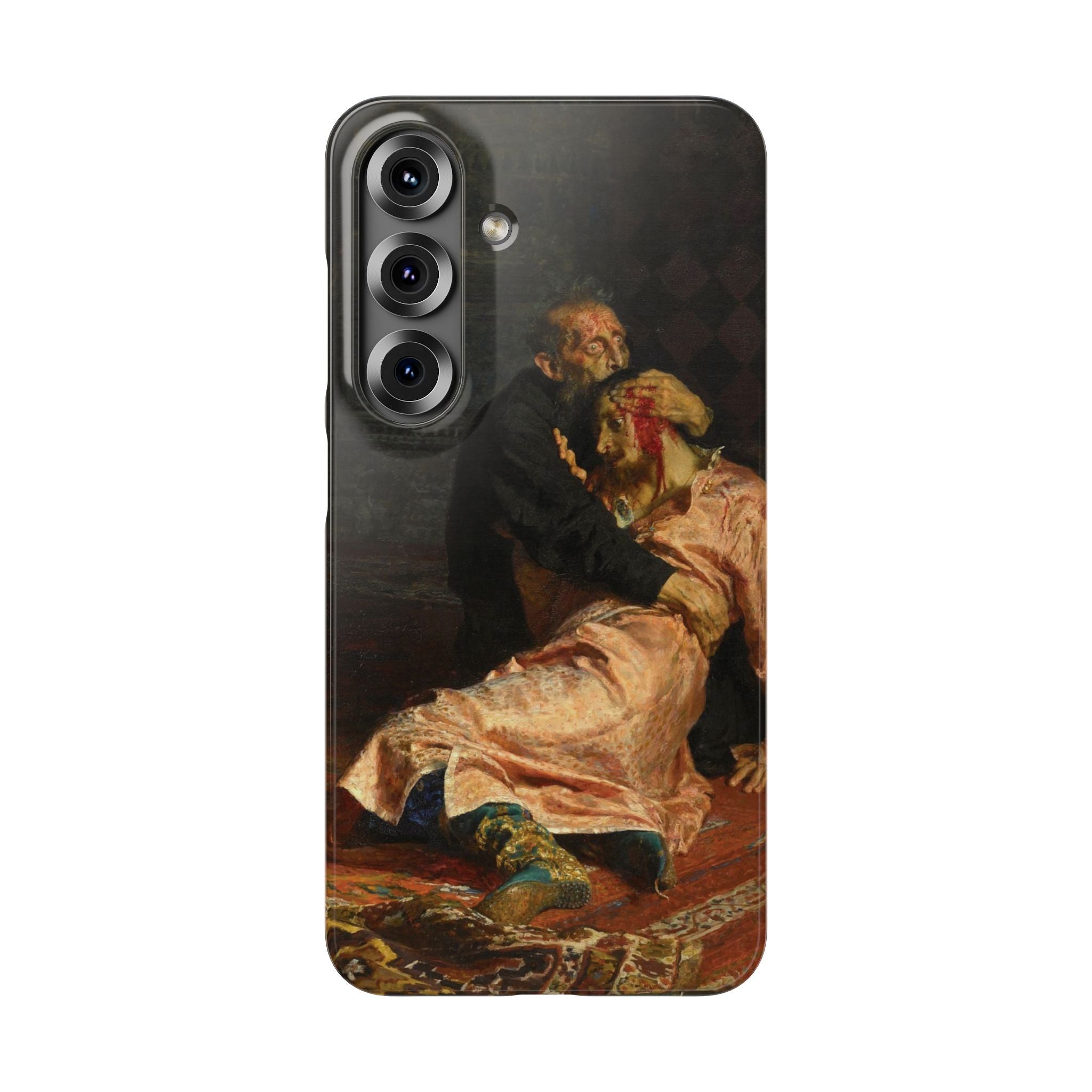 Ivan the Terrible and His Son by Ilya Repin - Samsung Slim Case