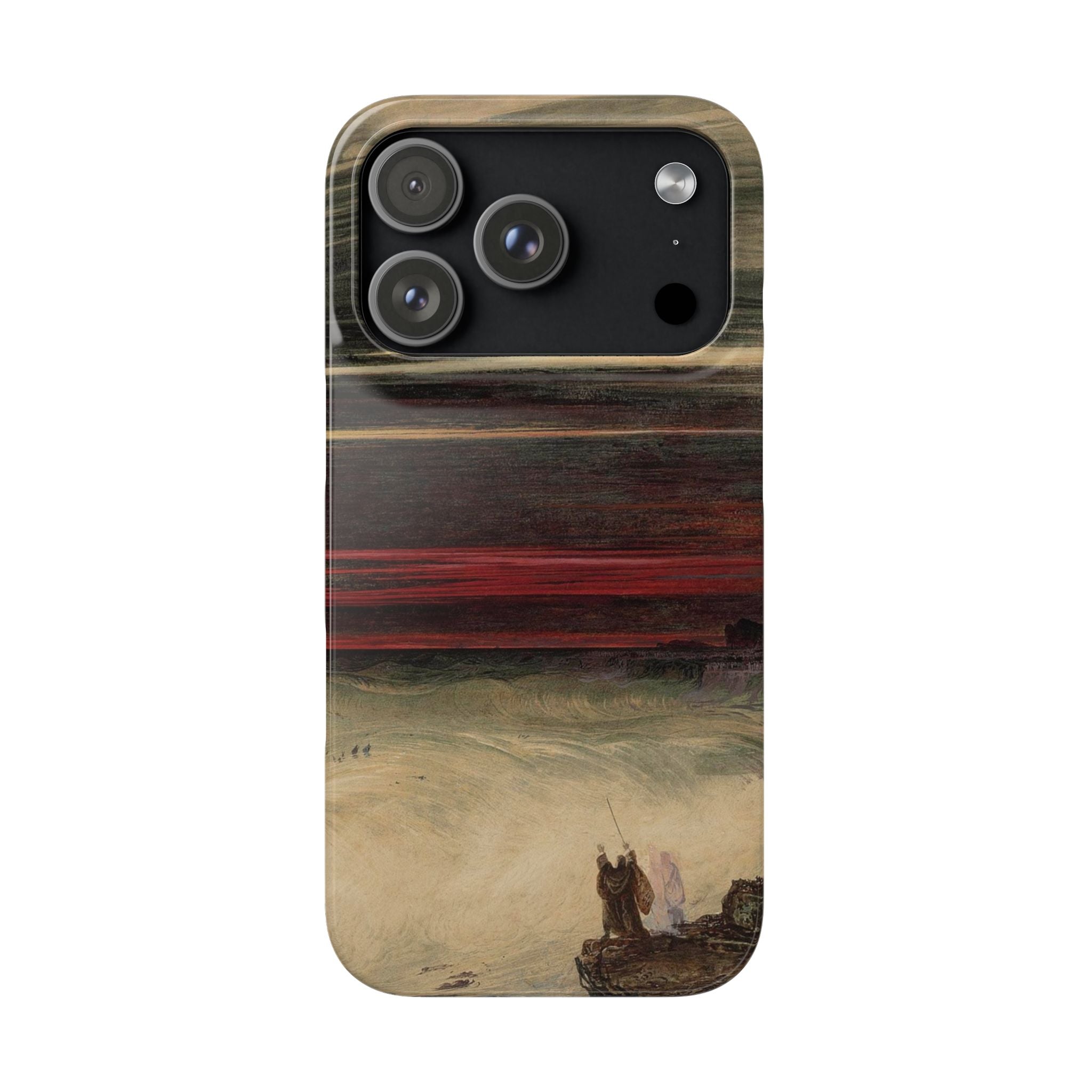 The Destruction of Pharaohs Host by John Martin - iPhone Slim Case