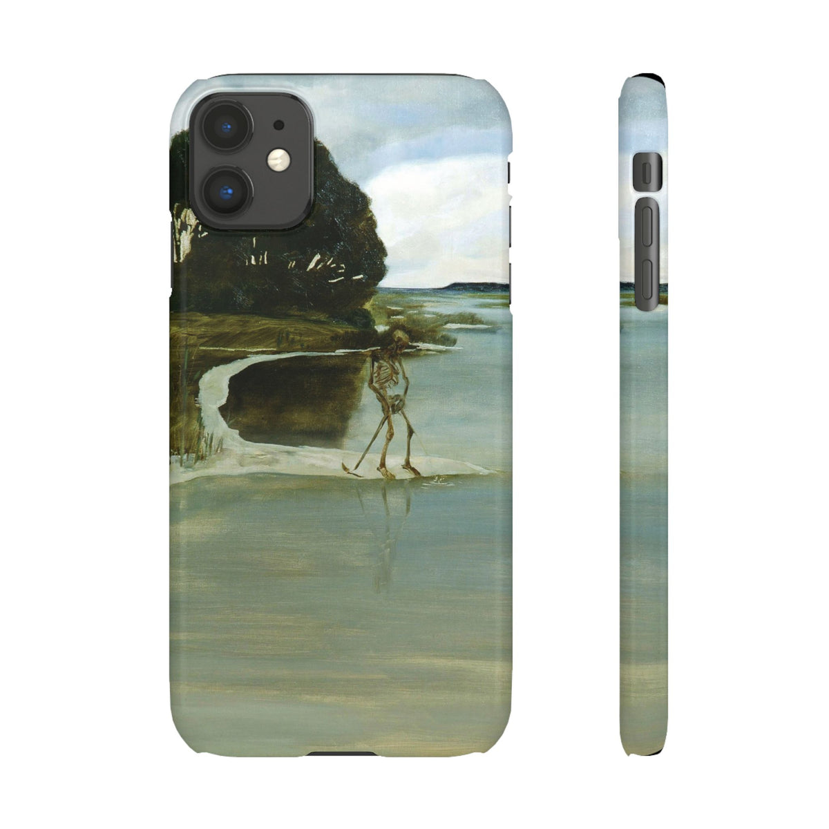 Death Peeing by Max Klinger - iPhone Slim Case