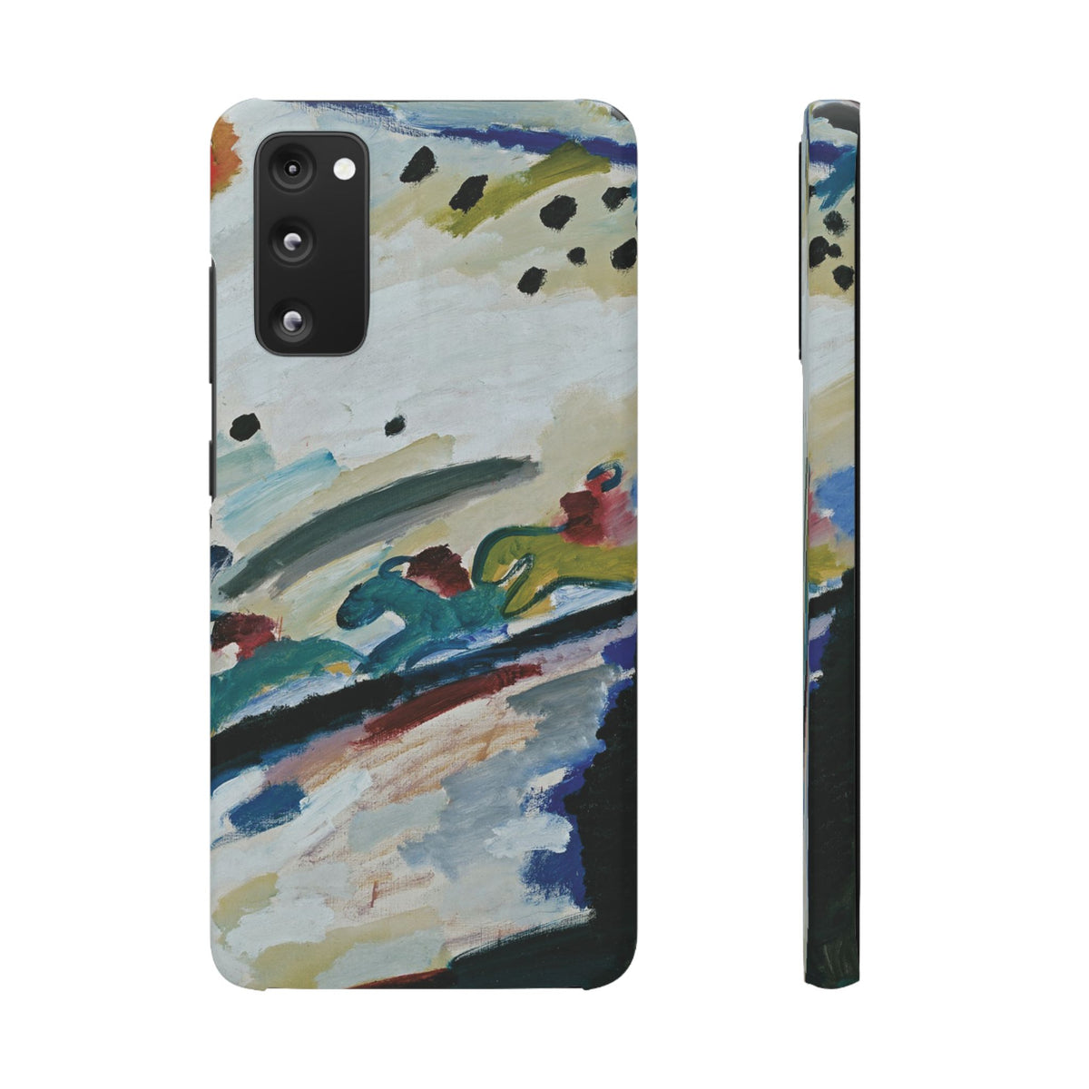 Romantic Landscape by Vasily Kandinsky - Samsung Slim Case