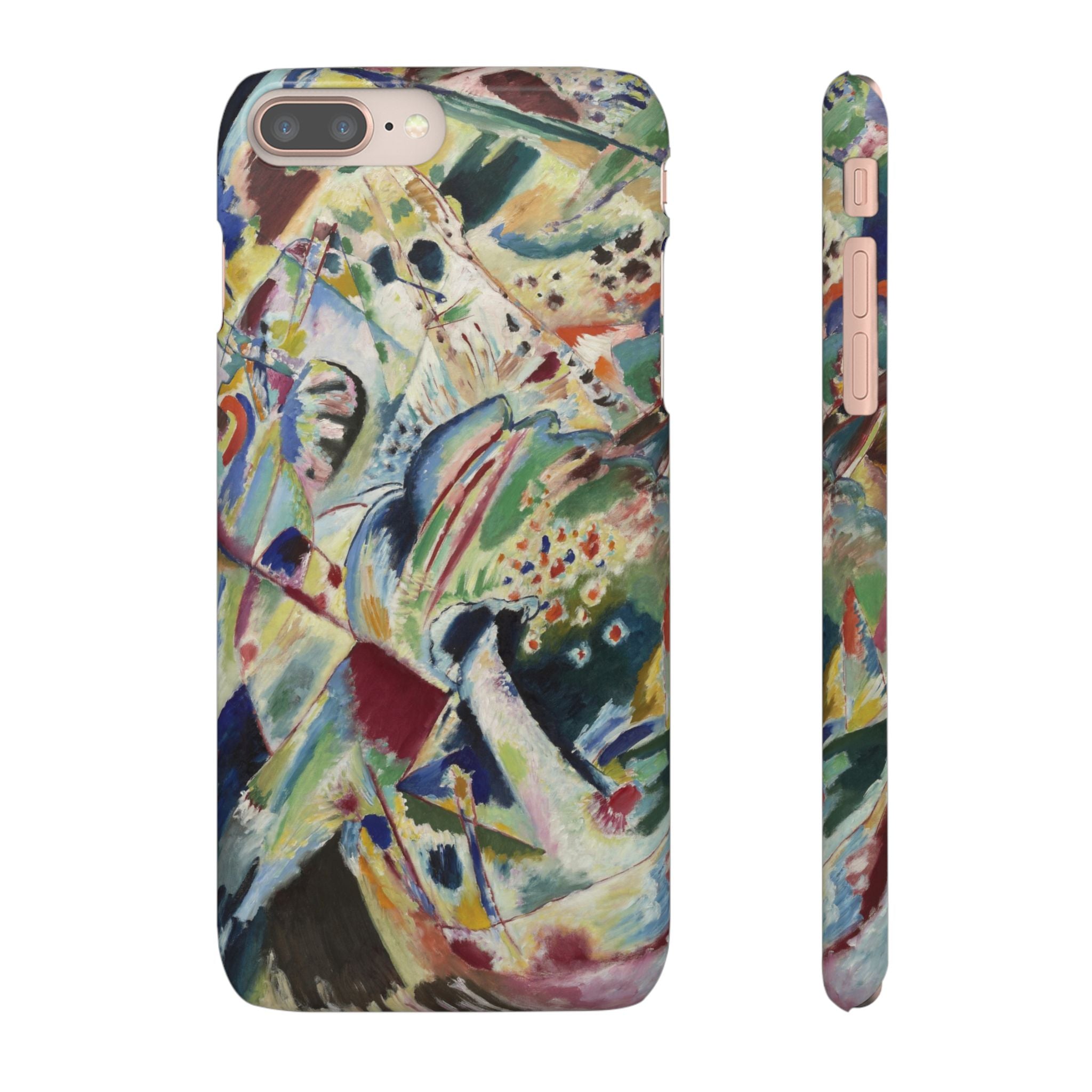 Panel for Edwin R. Campbell No. 4 by Vasily Kandinsky - iPhone Slim Case