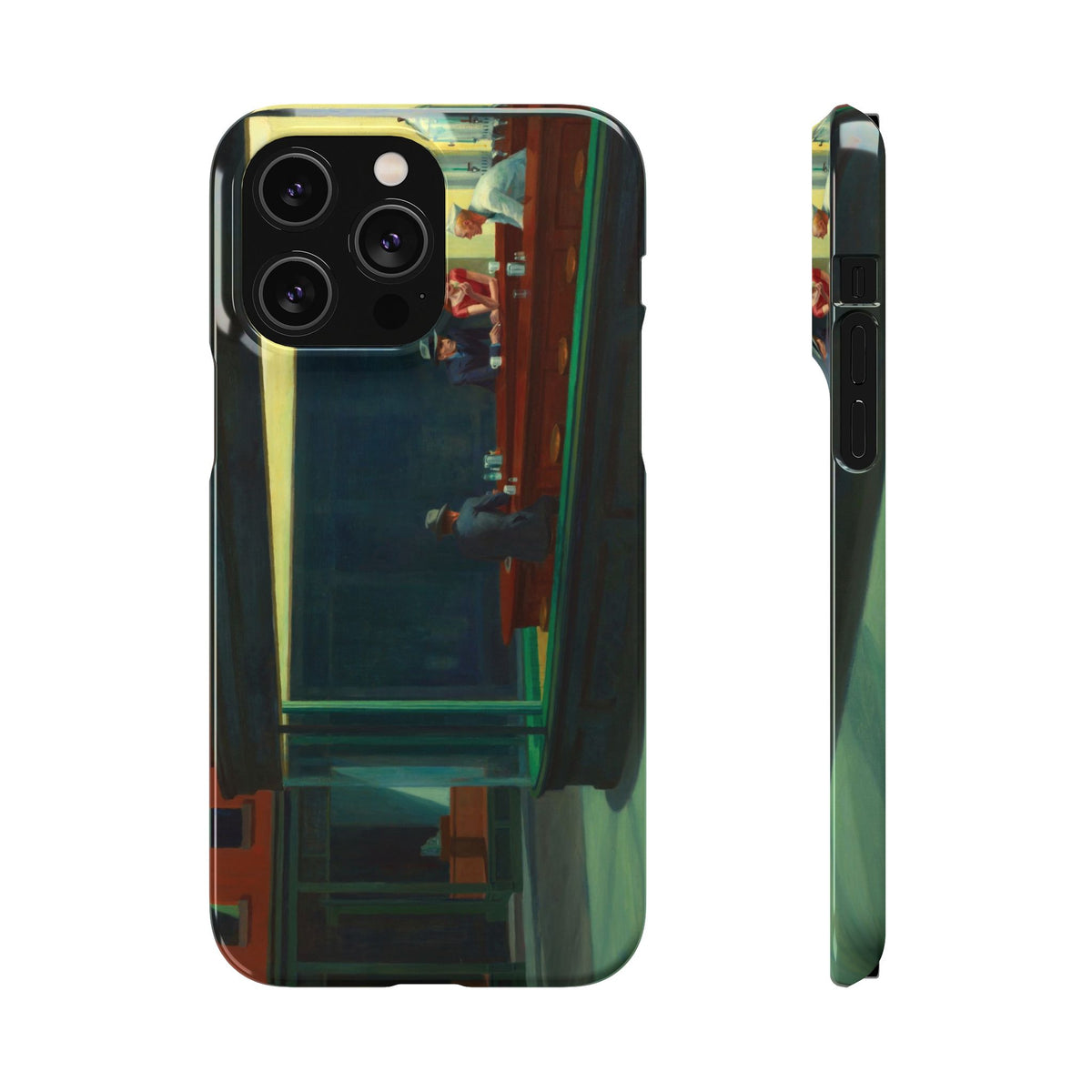 Nighthawks by Edward Hopper - iPhone Slim Case