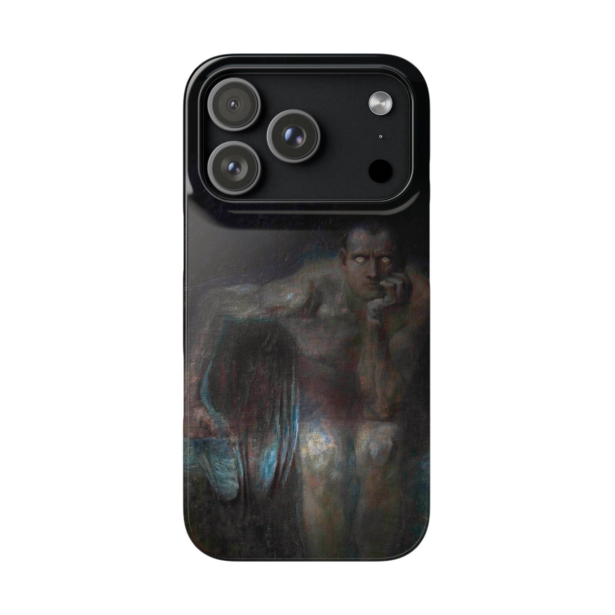 Lucifer by Franz von Stuck - iPhone Slim Case