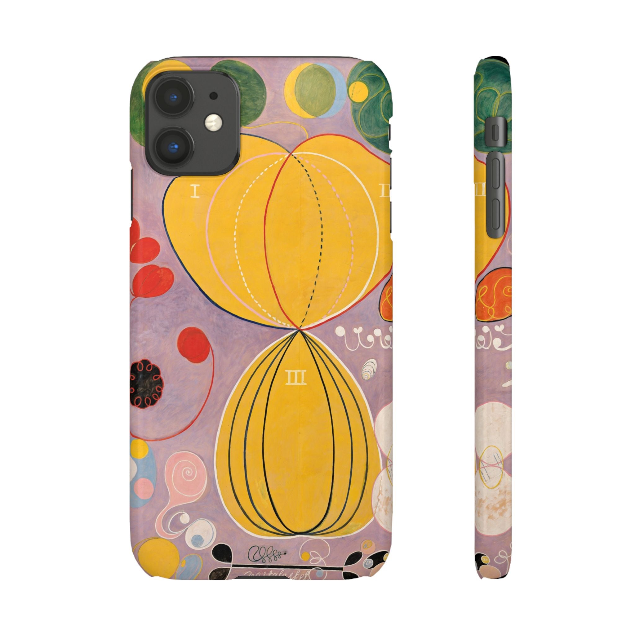 The Ten Largest No. 7, Adulthood by Hilma af Klint - iPhone Slim Case
