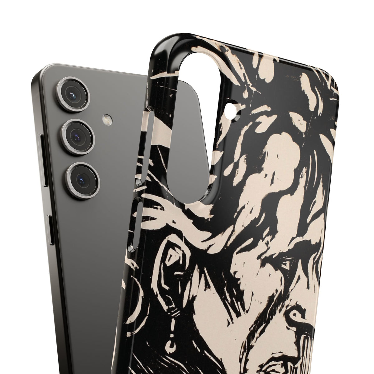 Bildnis einer älteren Dame von Edvard Munch - Samsung Slim Case
