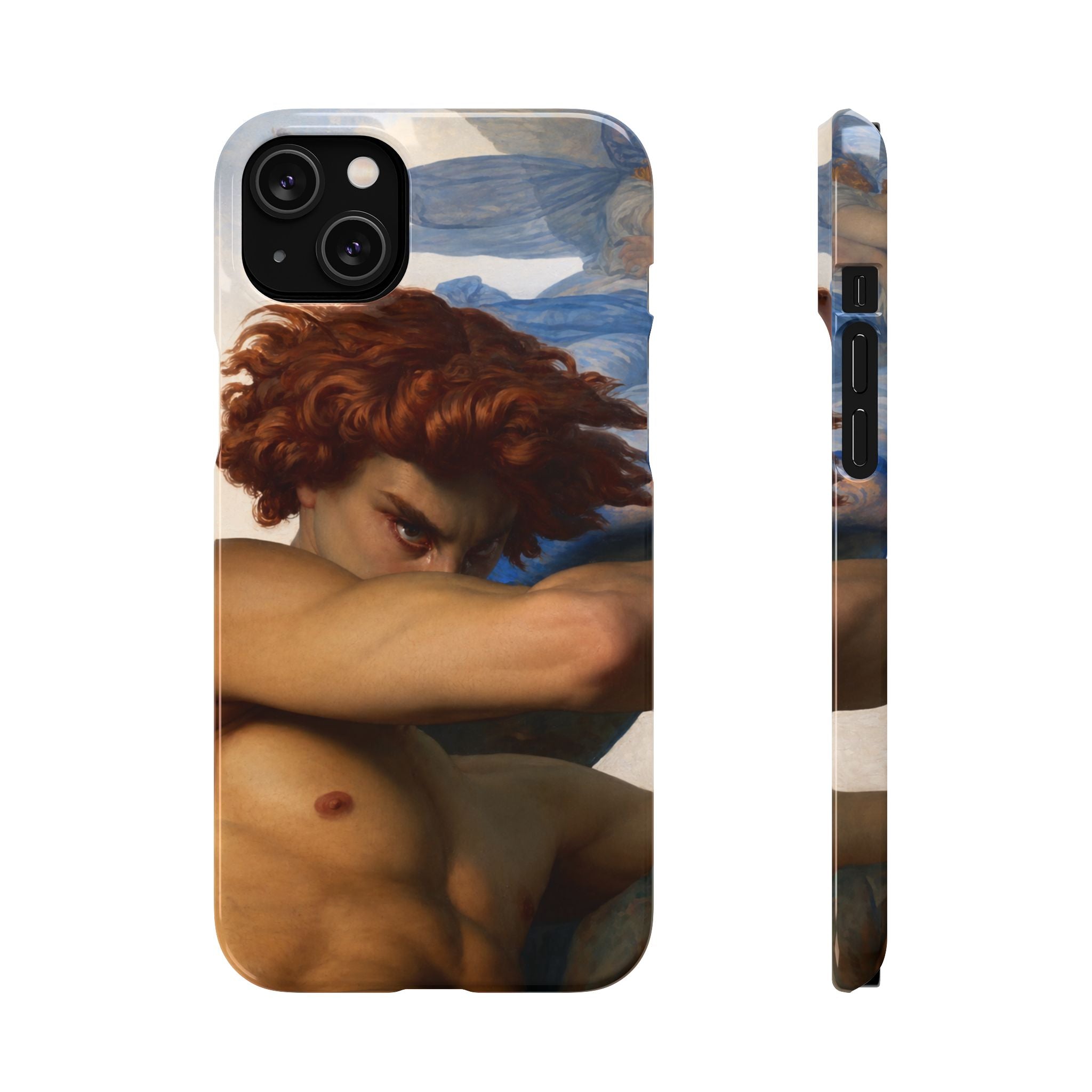 Fallen Angel by Alexandre Cabanel - iPhone Slim Case