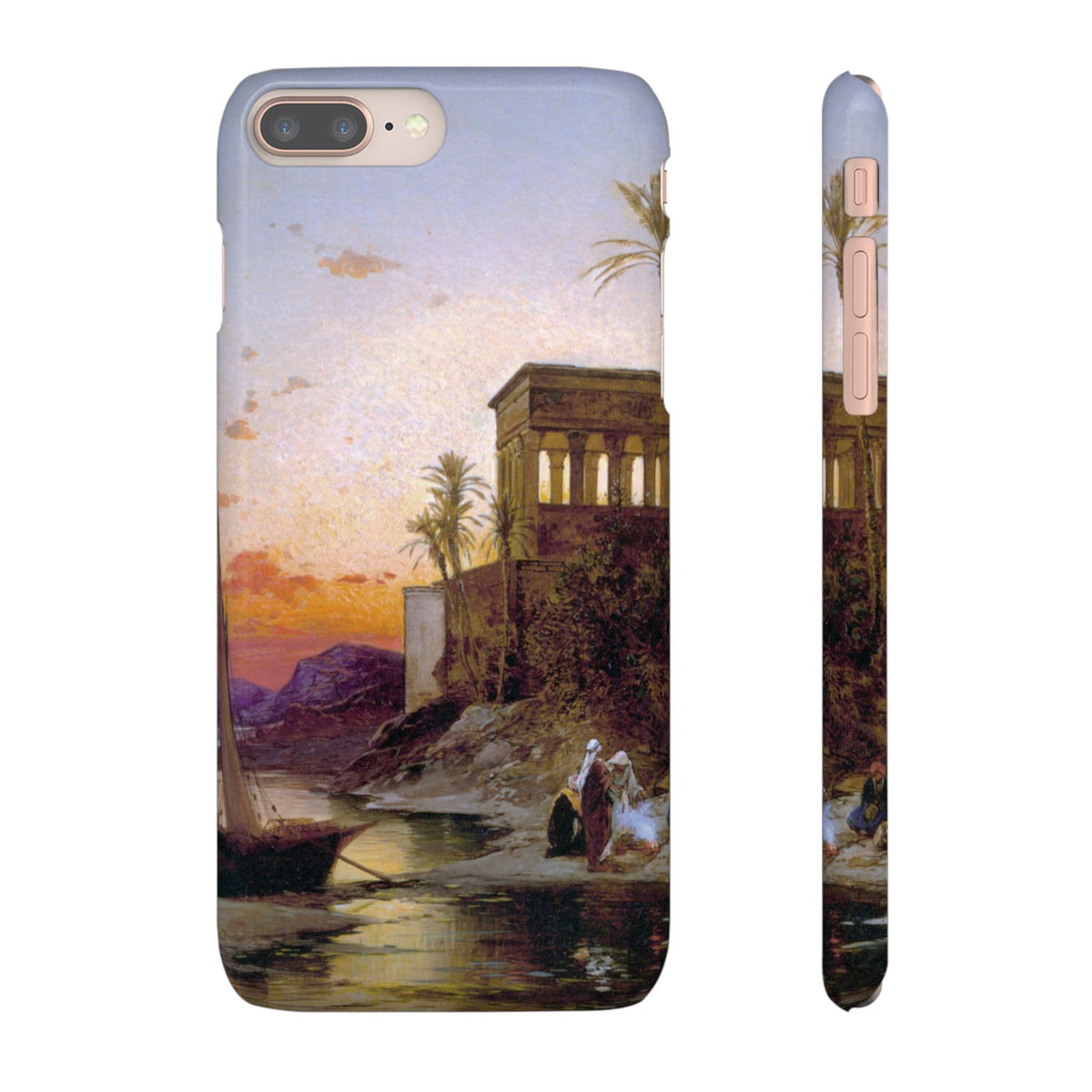 The Kiosk of Trajan by Hermann Corrodi - iPhone Slim Case