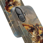 Napoleon at the Saint-Bernard Pass by Jacques-Louis David - iPhone Slim Case