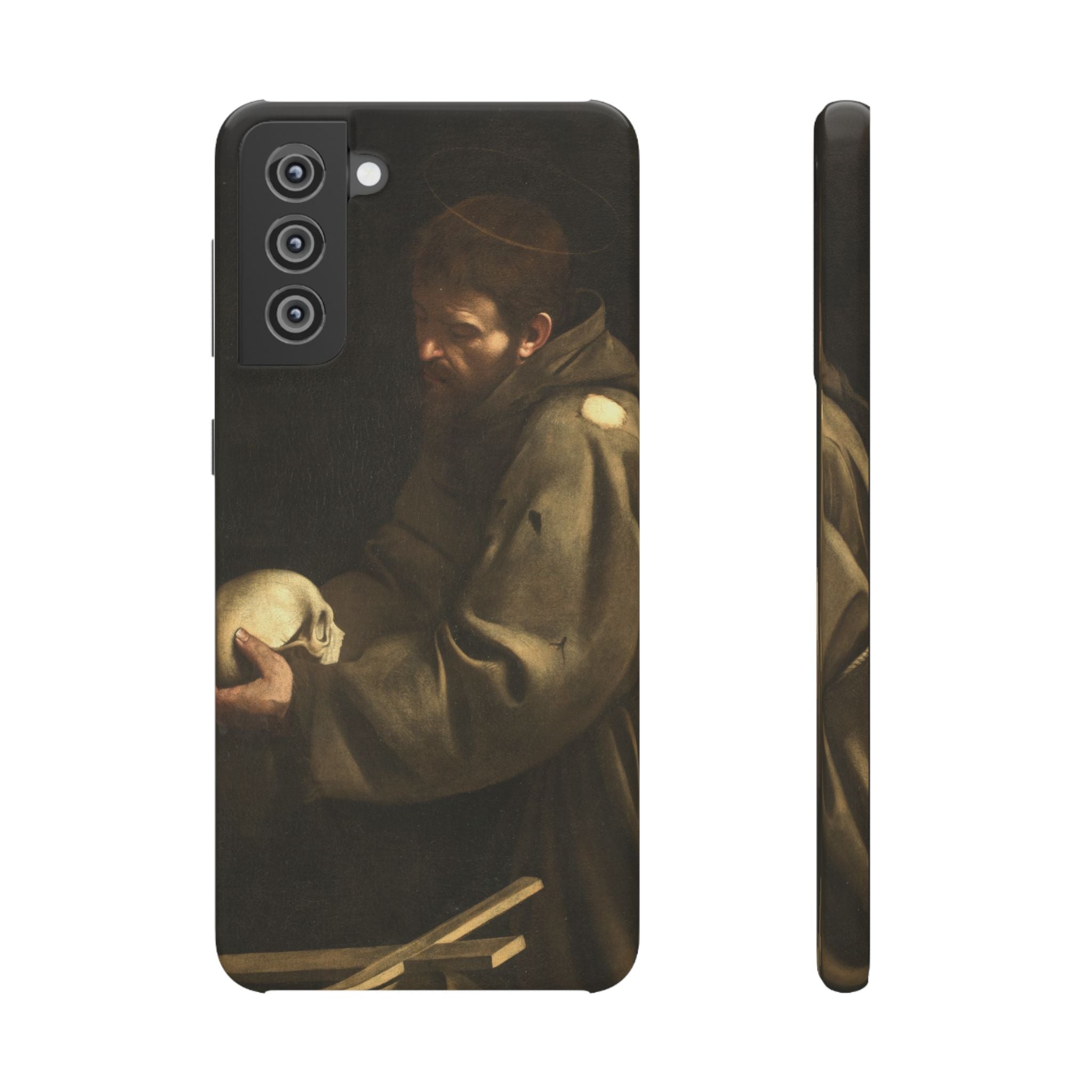 San Francesco in meditazione by Caravaggio - Samsung Slim Case