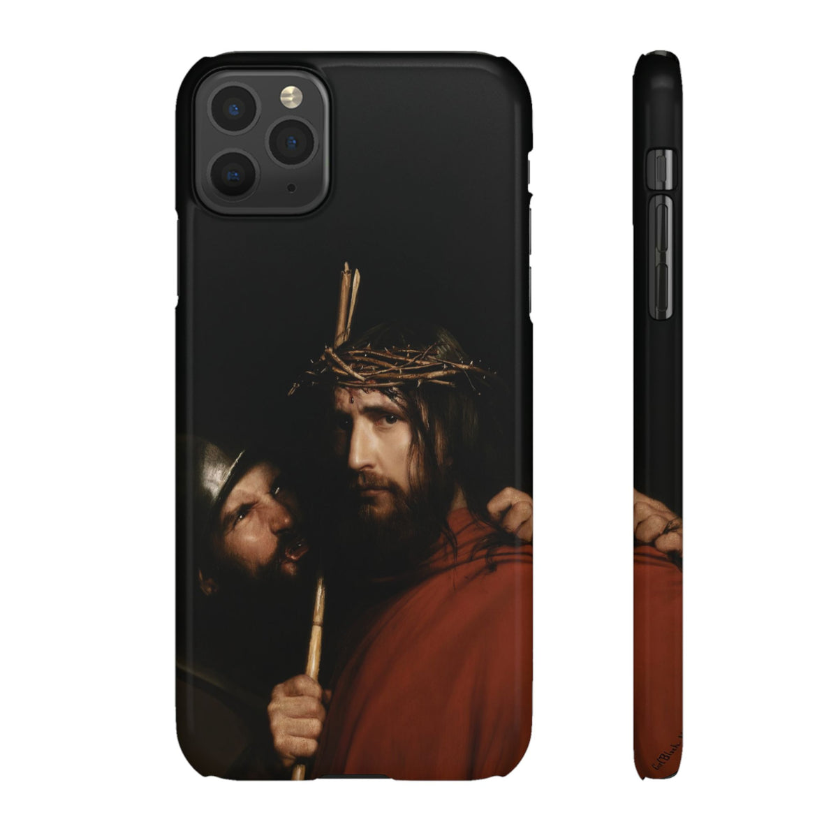 The Mocking of Christ by Carl Bloch - iPhone Slim Case