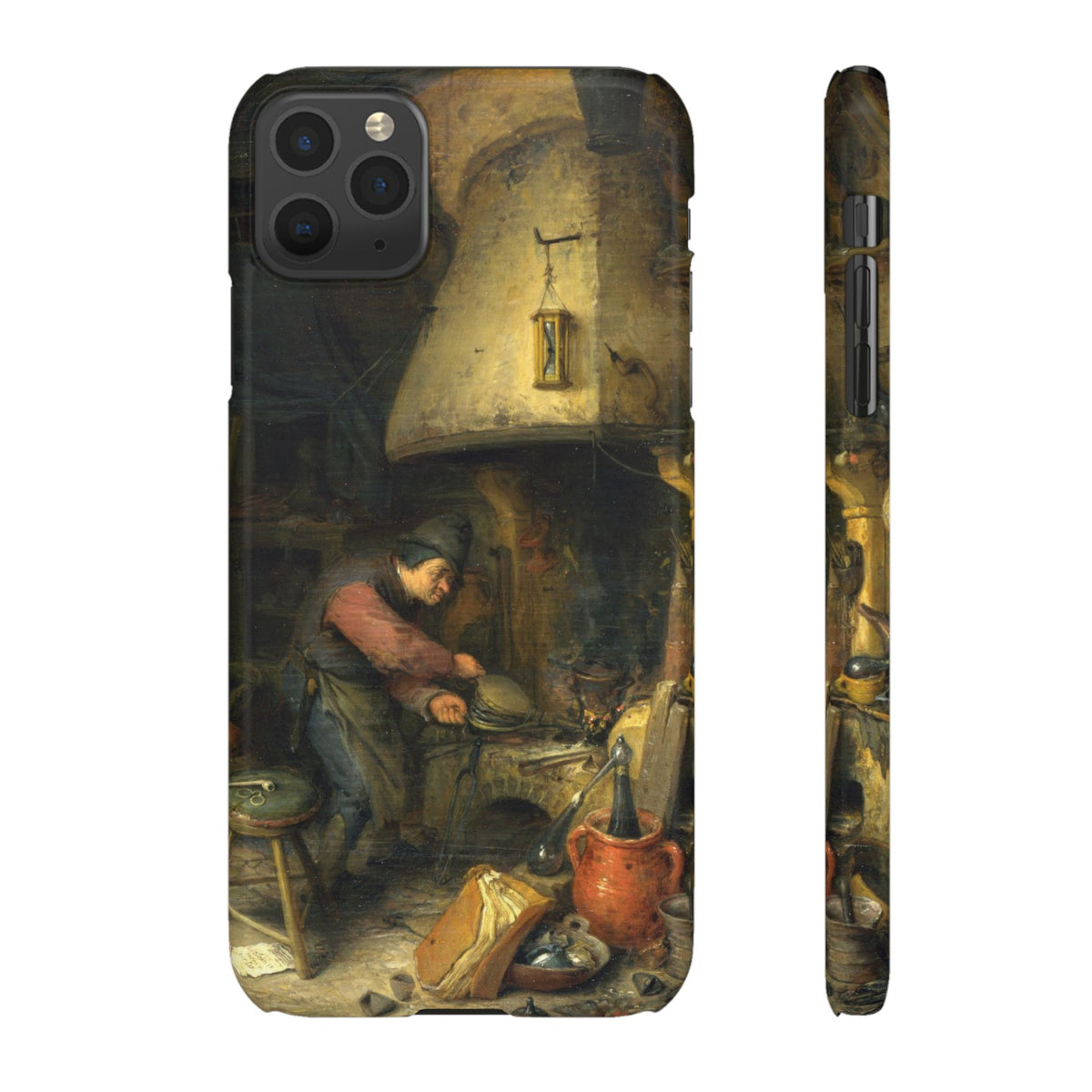 The Alchemist by Adriaen van Ostade - iPhone Slim Case