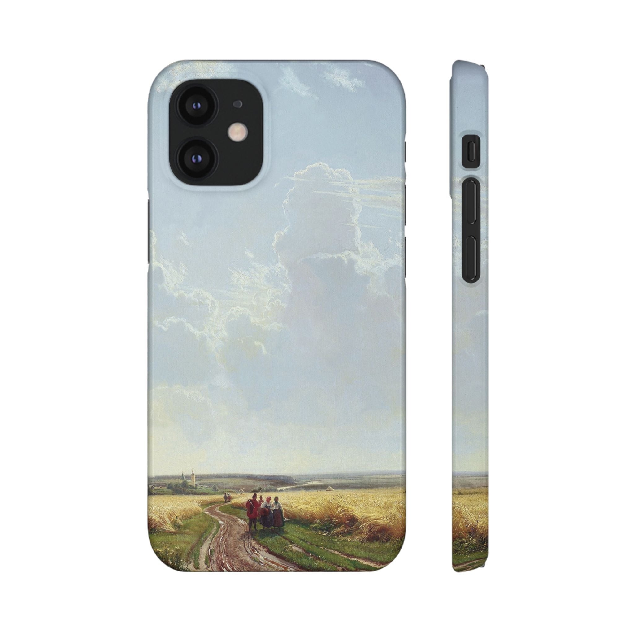 Midday in the Neighbourhood of Moscow by Ivan Ivanovich Shishkin - iPhone Slim Case