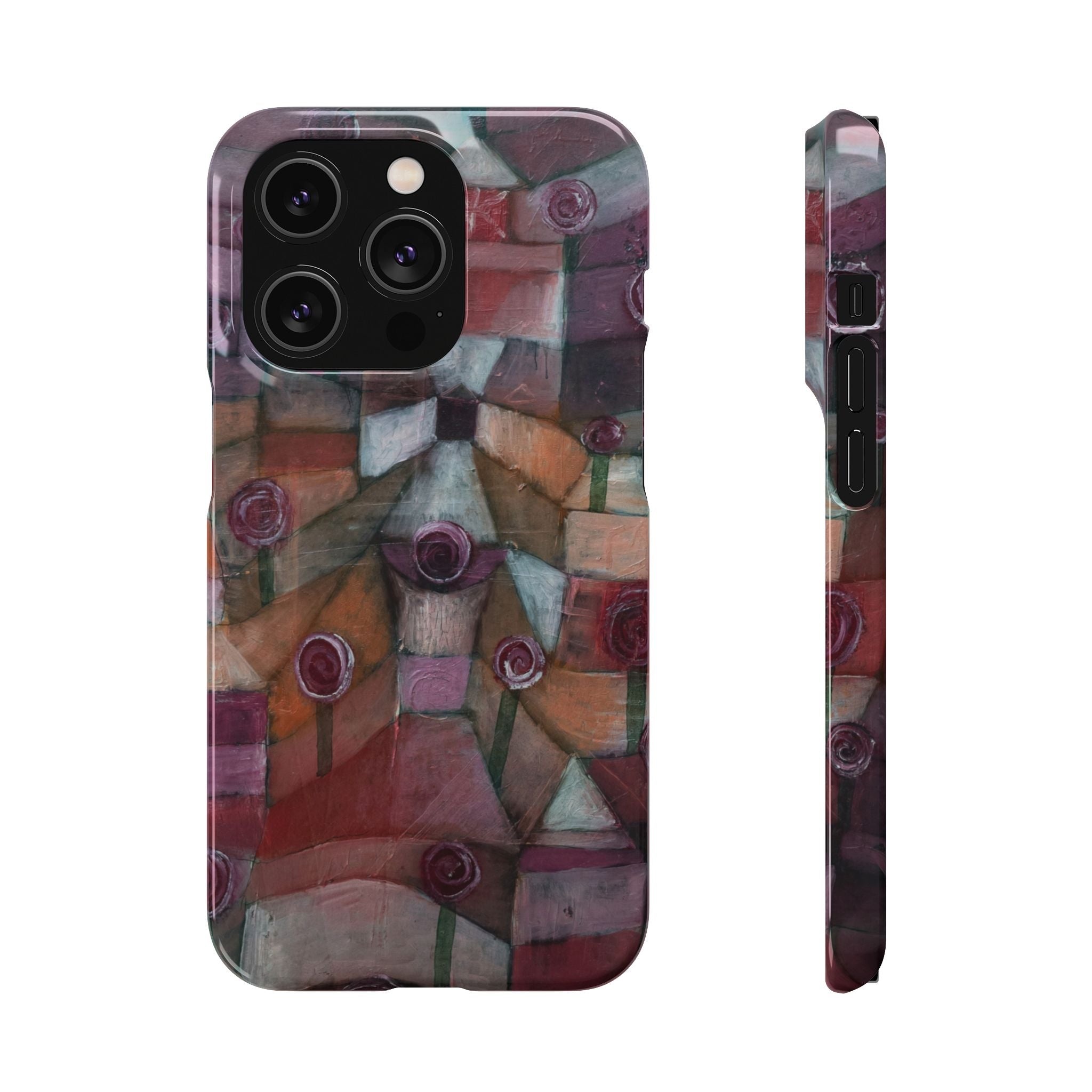 Rose Garden by Paul Klee - iPhone Slim Case