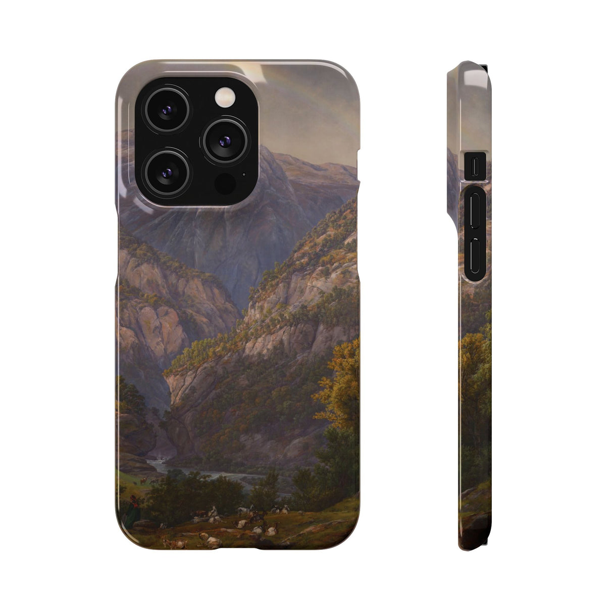 View from Stalheim by Johan Dahl - iPhone Slim Case