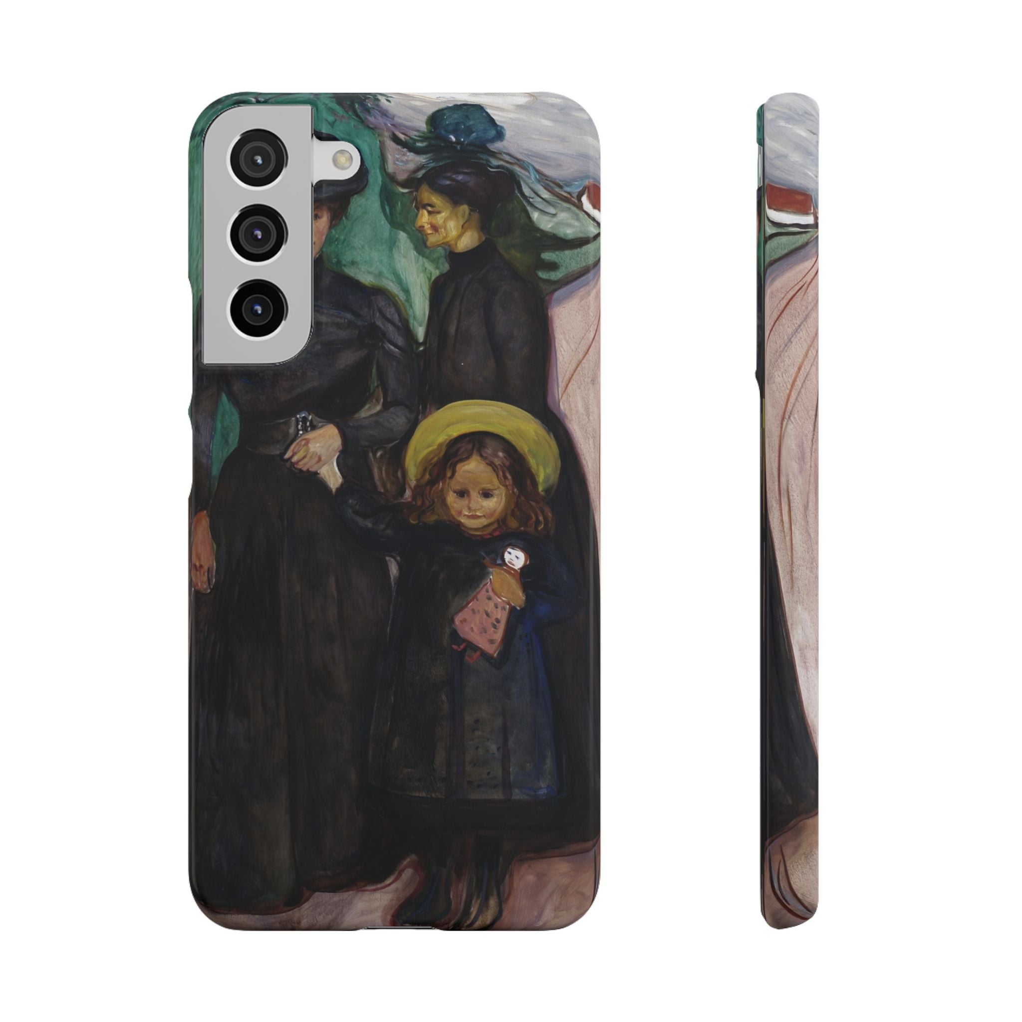 The Family by Edvard Munch - Samsung Slim Case
