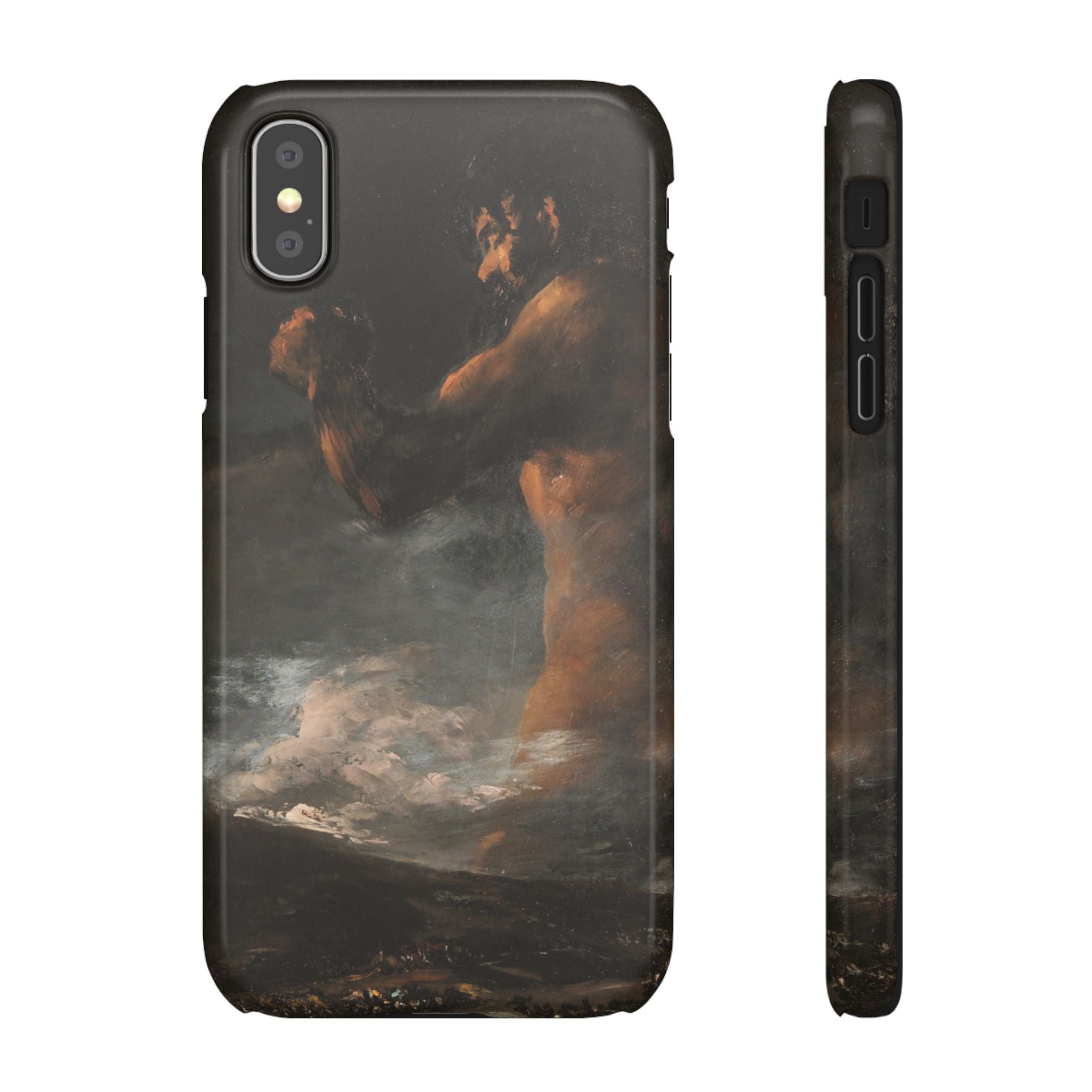 The Colossus by Francisco de Goya - iPhone Slim Case