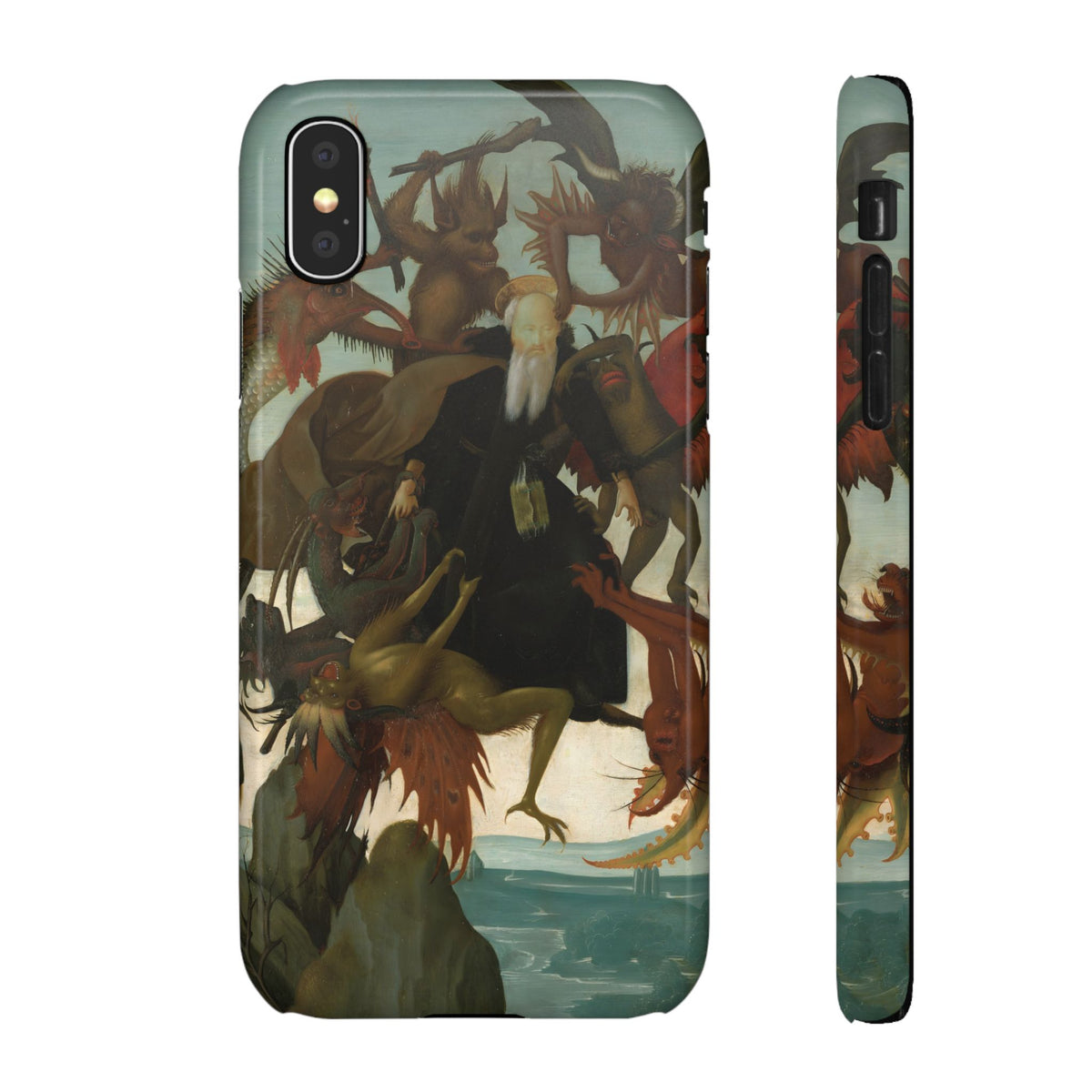 The Torment of Saint Anthony by Michelangelo - iPhone Slim Case