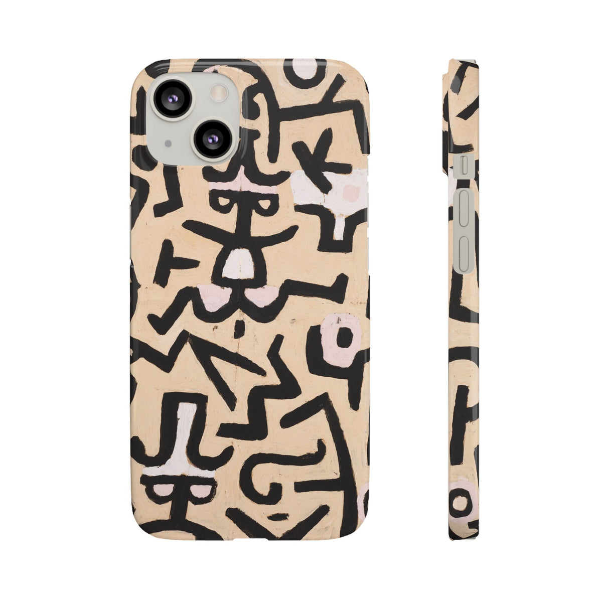 Comedians' Handbill by Paul Klee - iPhone Slim Case