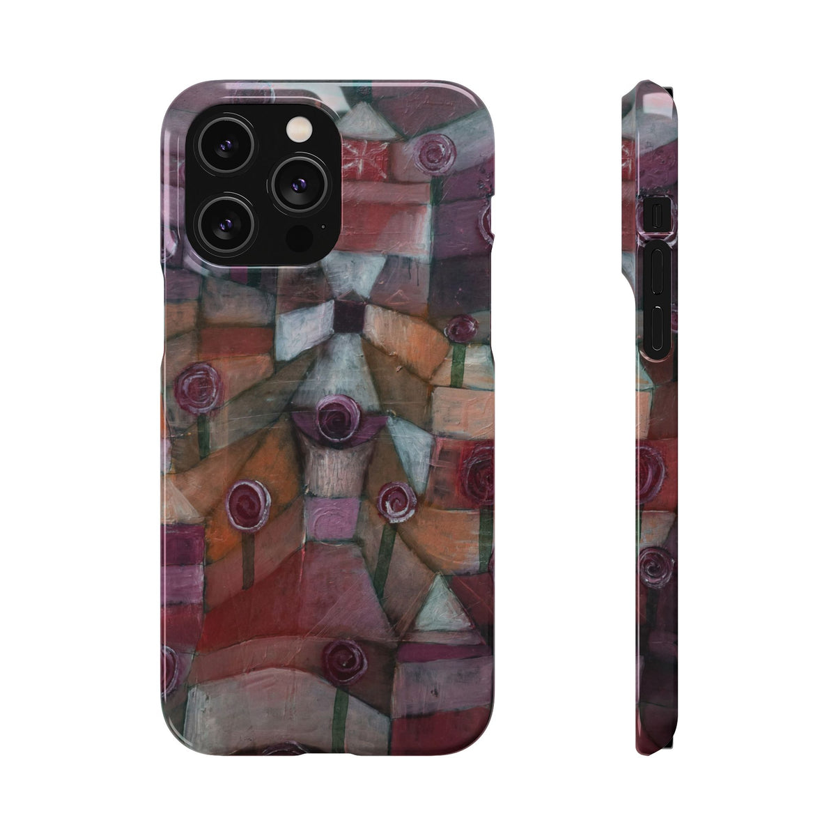 Rose Garden by Paul Klee - iPhone Slim Case