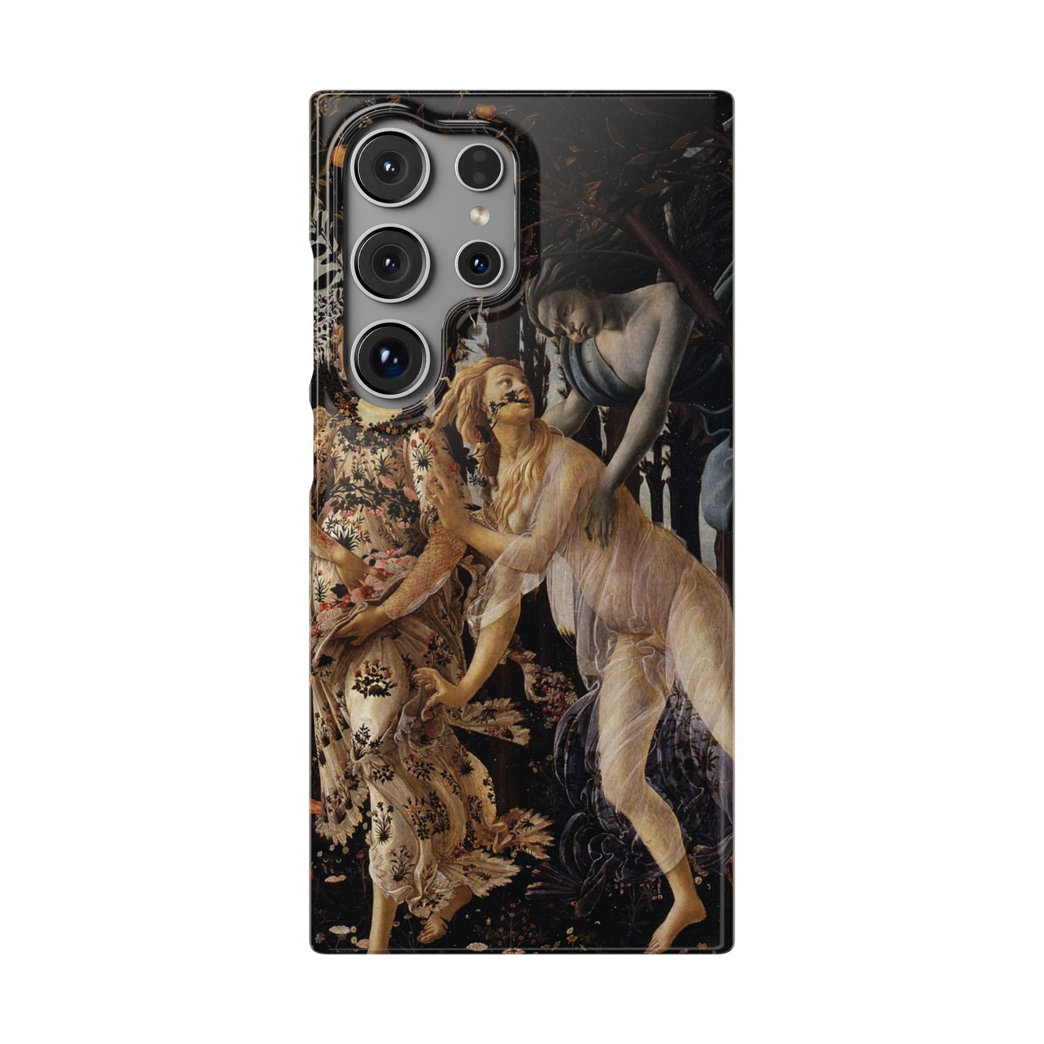 Flora and Zephyr from Primavera by Sandro Botticelli - Samsung Slim Case