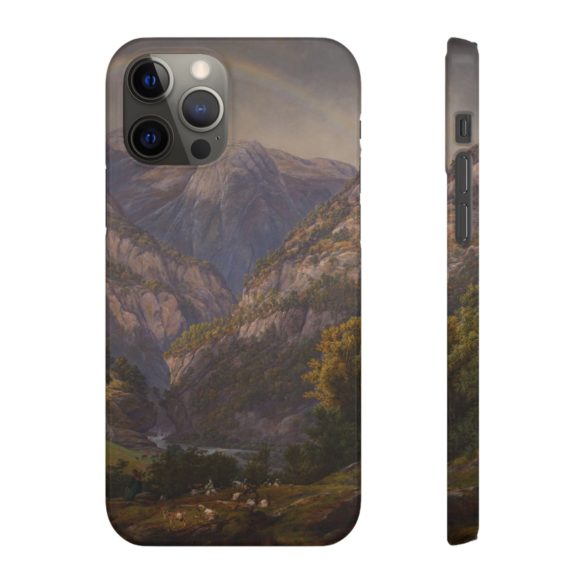View from Stalheim by Johan Dahl - iPhone Slim Case