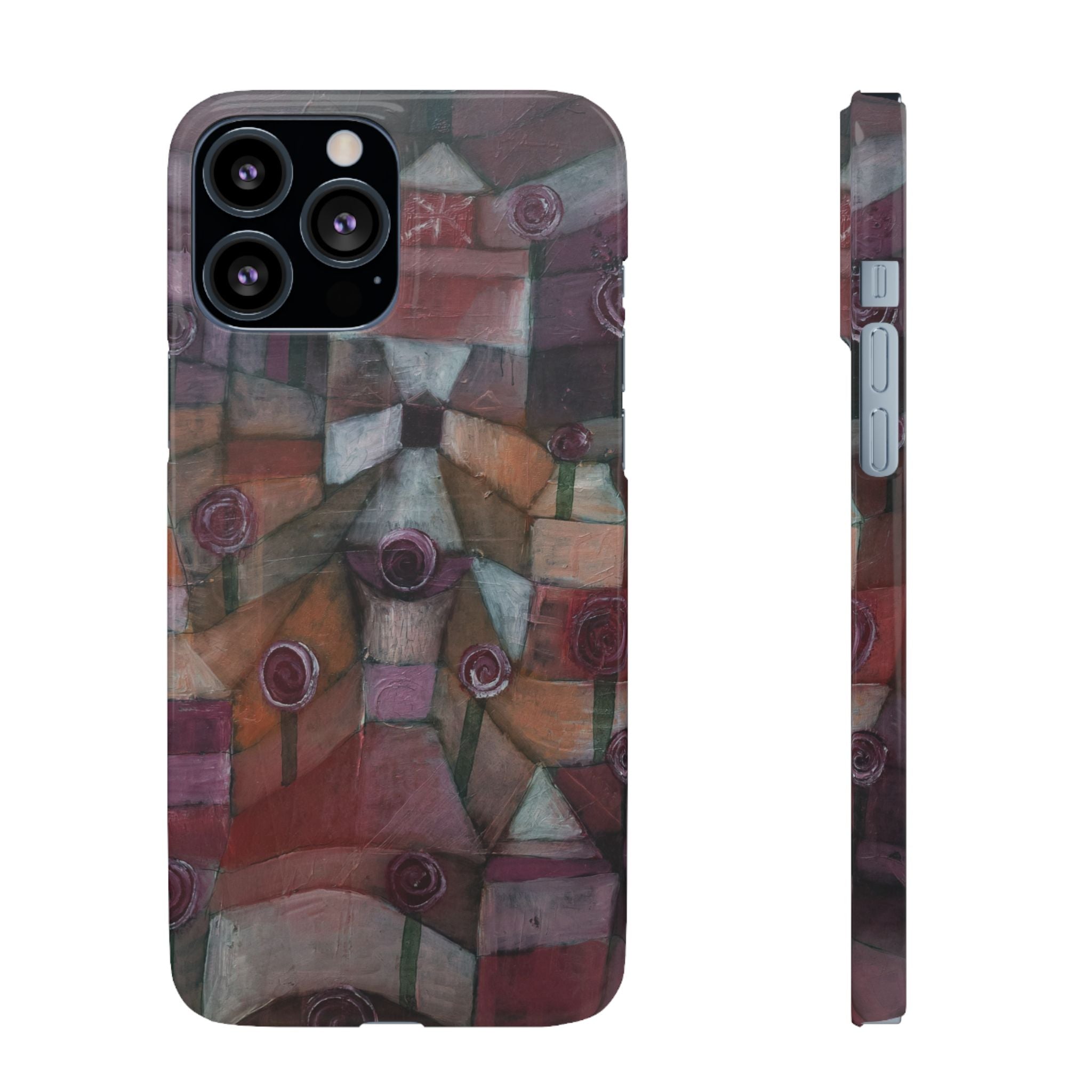 Rose Garden by Paul Klee - iPhone Slim Case