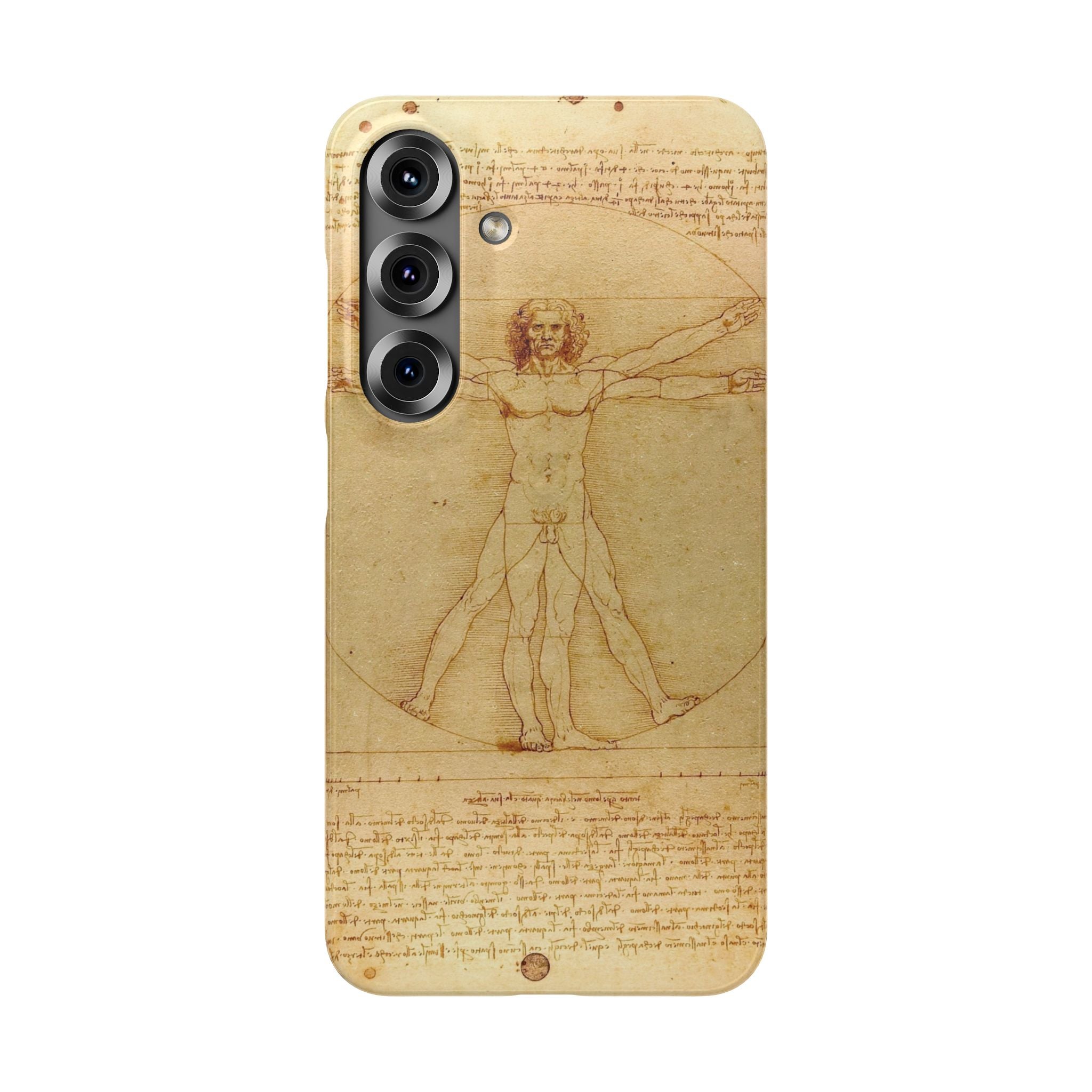 The Vitruvian Man by Leonardo da Vinci - Samsung Slim Case